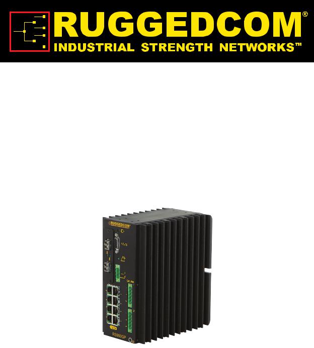 RuggedCom RS900GP User Manual