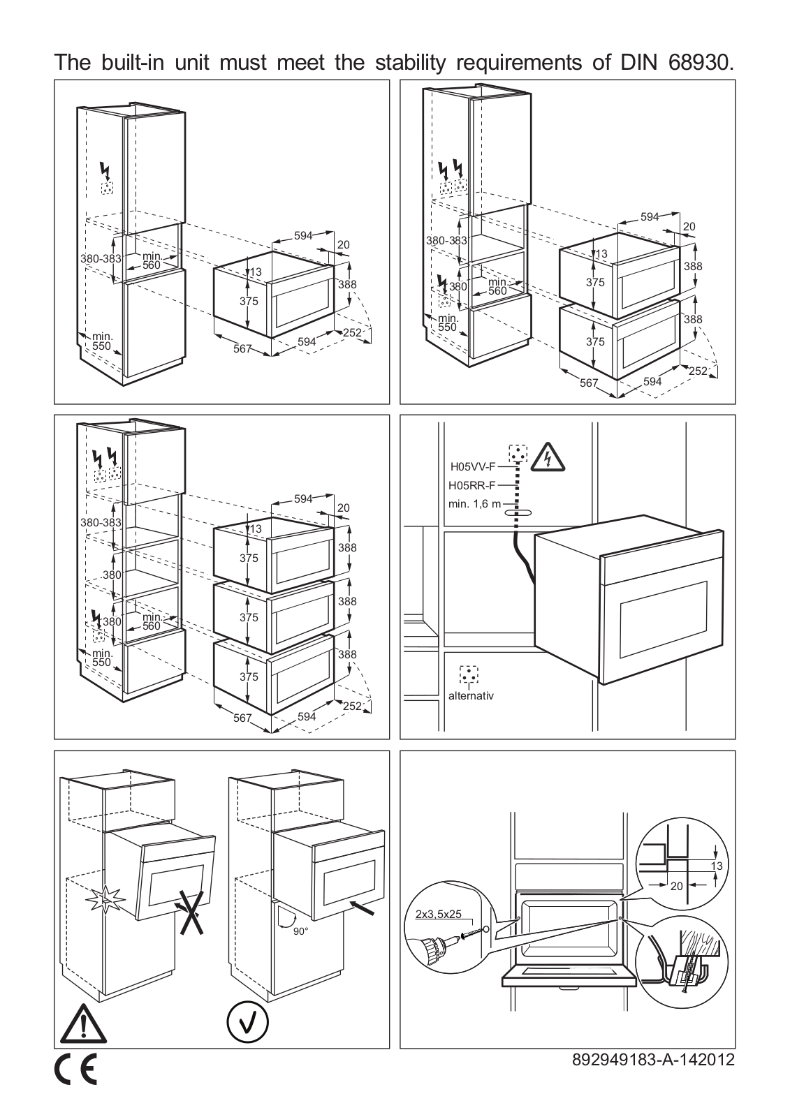 AEG MCD3881E-M User Manual