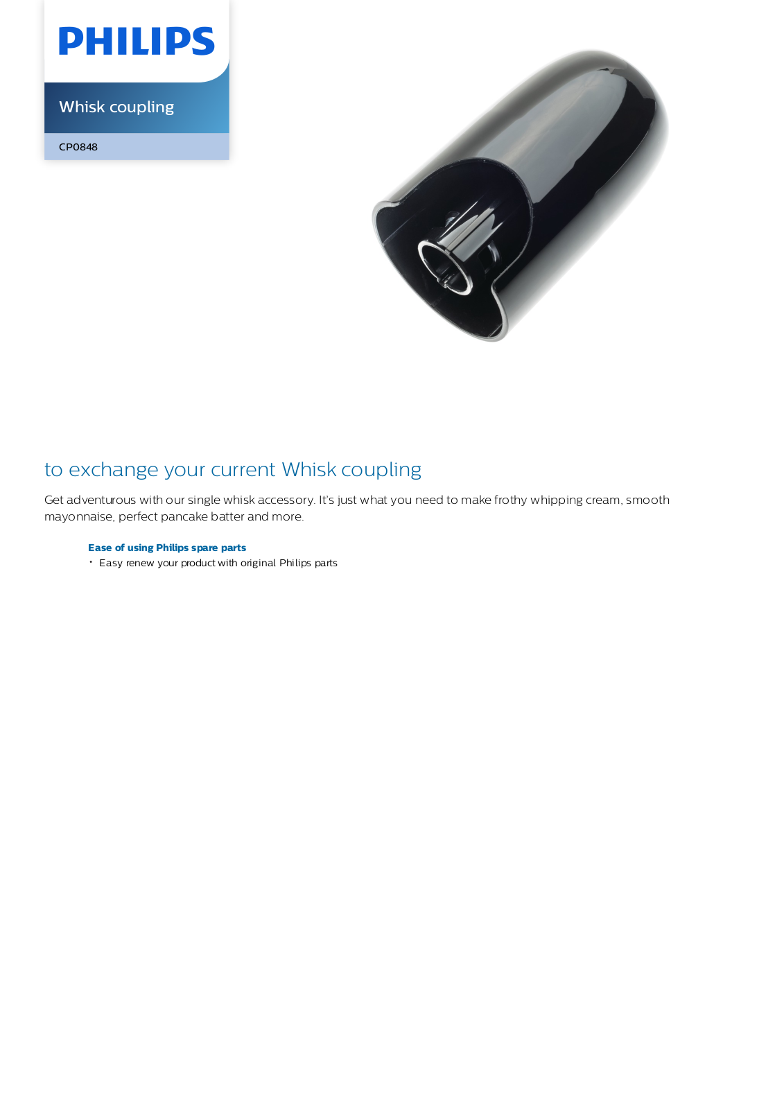Philips CP0848/01 leaflet - ManualMachine.com