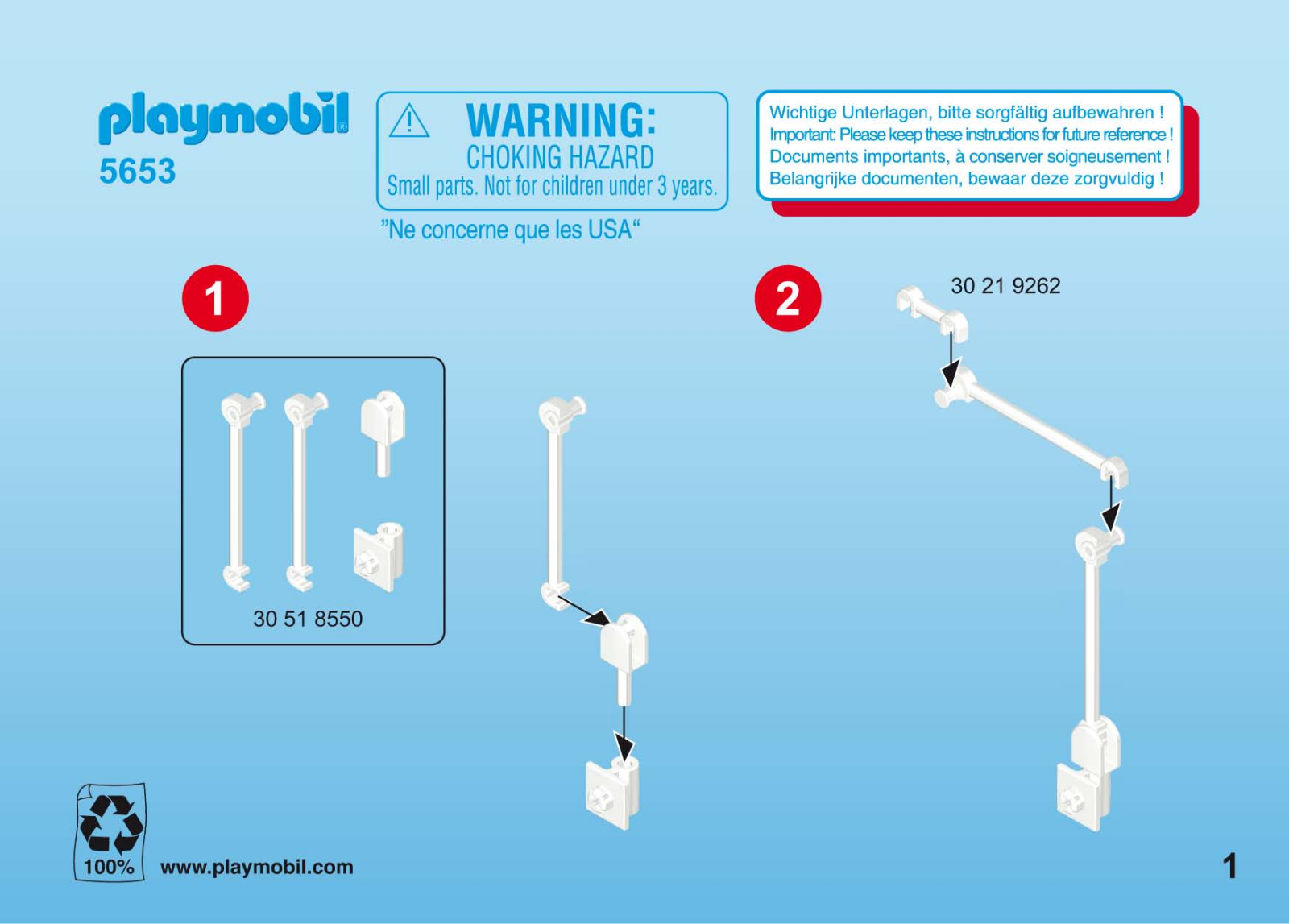 Playmobil 5653 Instructions