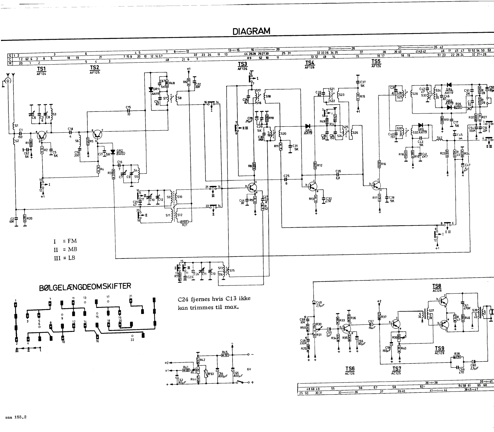 Aristona DX7373 Schematic