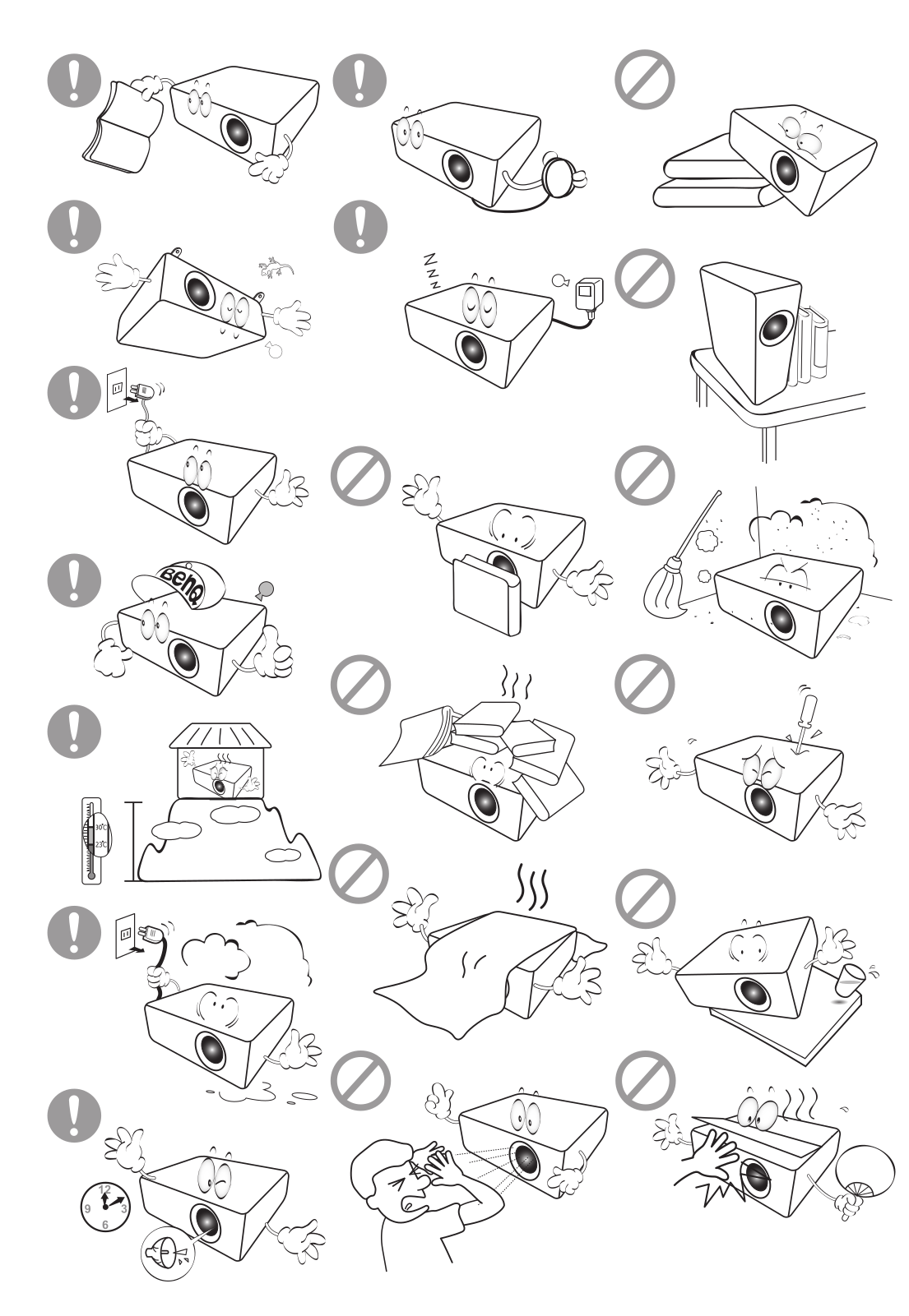 Benq MU686, MU706 User Manual