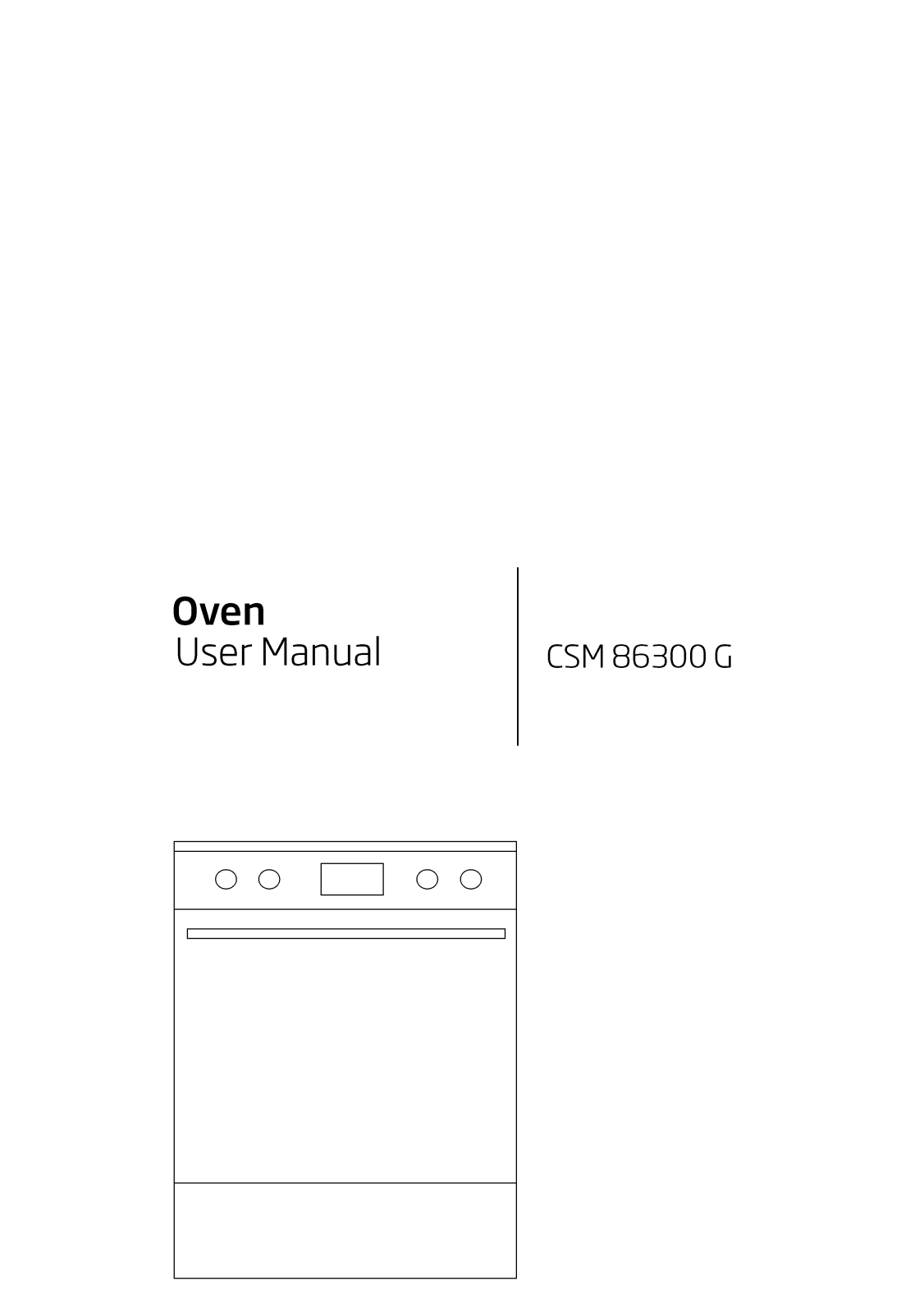 Beko CSM86300GW User Manual