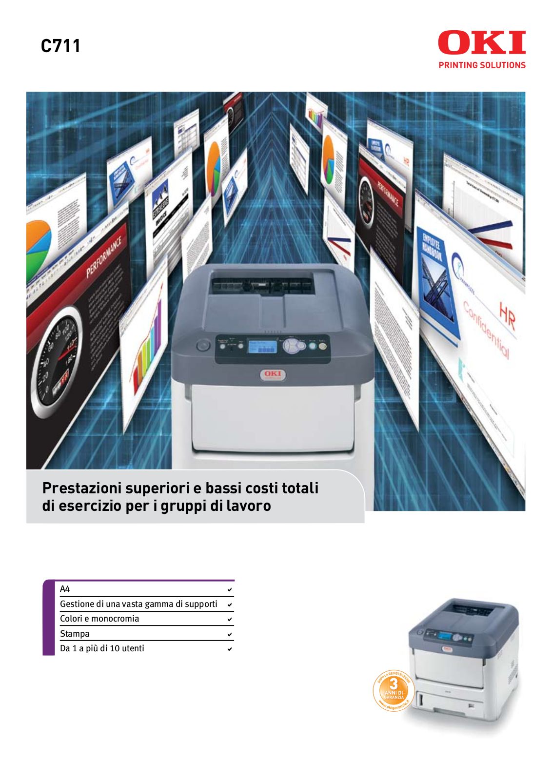 Oki C711 DATASHEET