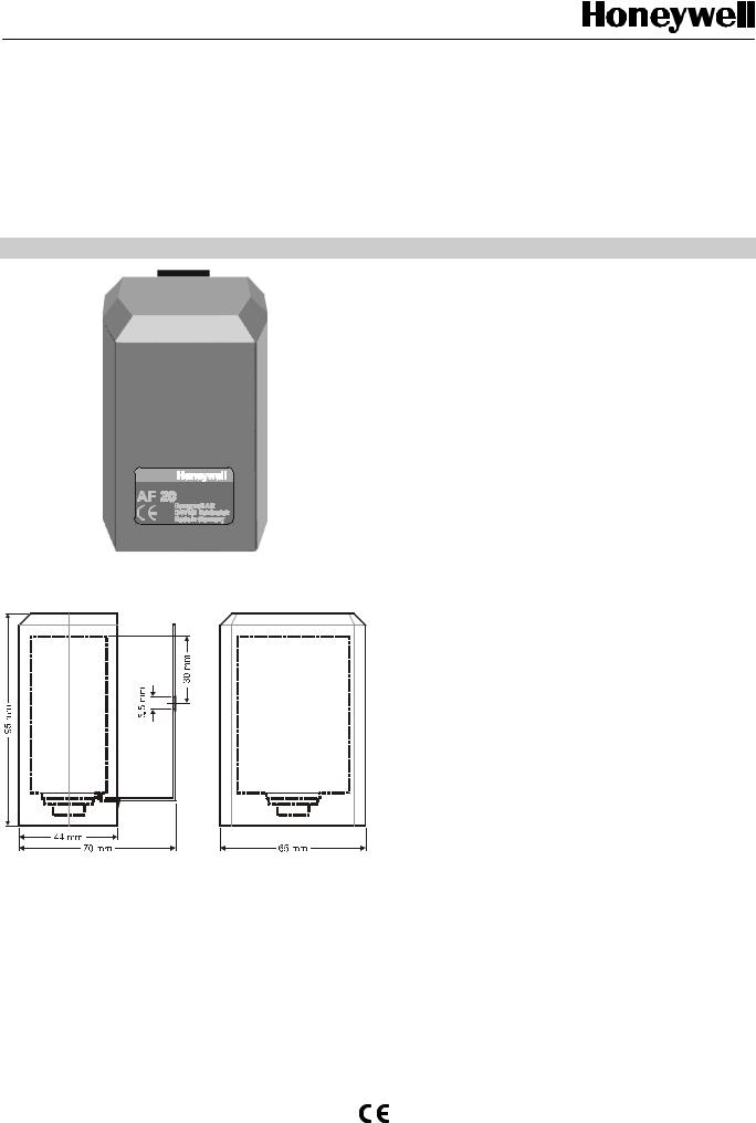 Honeywell DAF20, AF20 DATASHEET