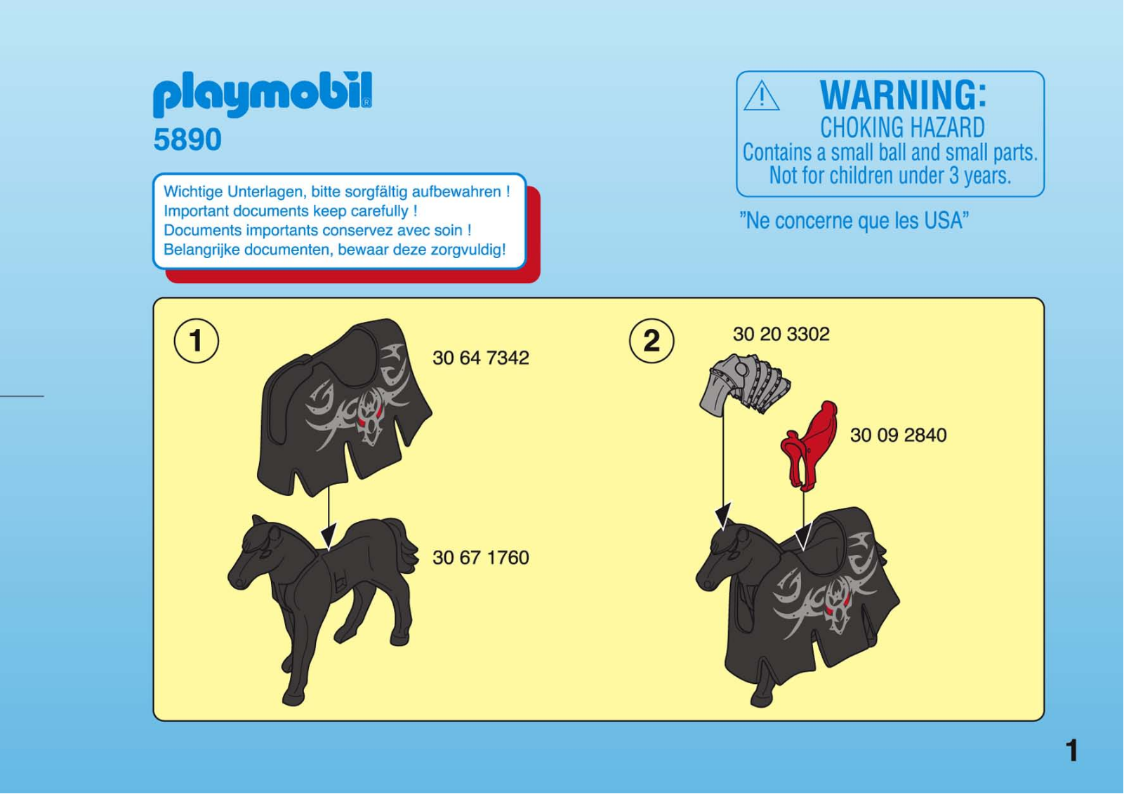 Playmobil 5890 Instructions