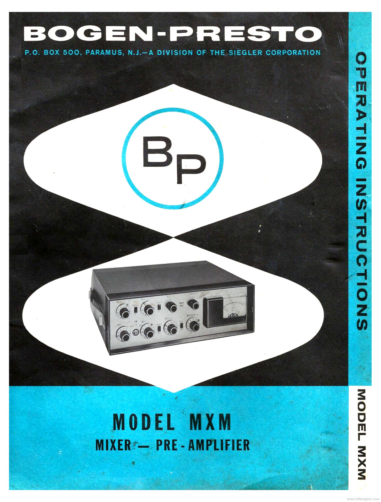 Bogen MXM Schematic