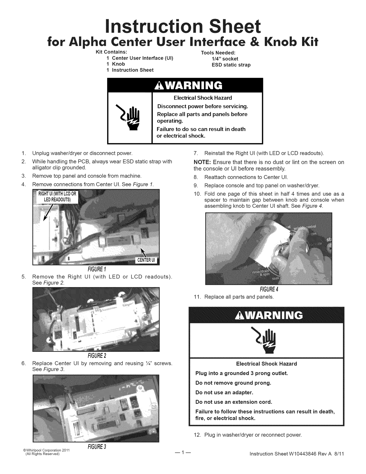 Whirlpool WFW94HEXW2, WFW94HEXW1, WFW94HEXW0, WFW94HEXR2, WFW94HEXR1 Installation Guide