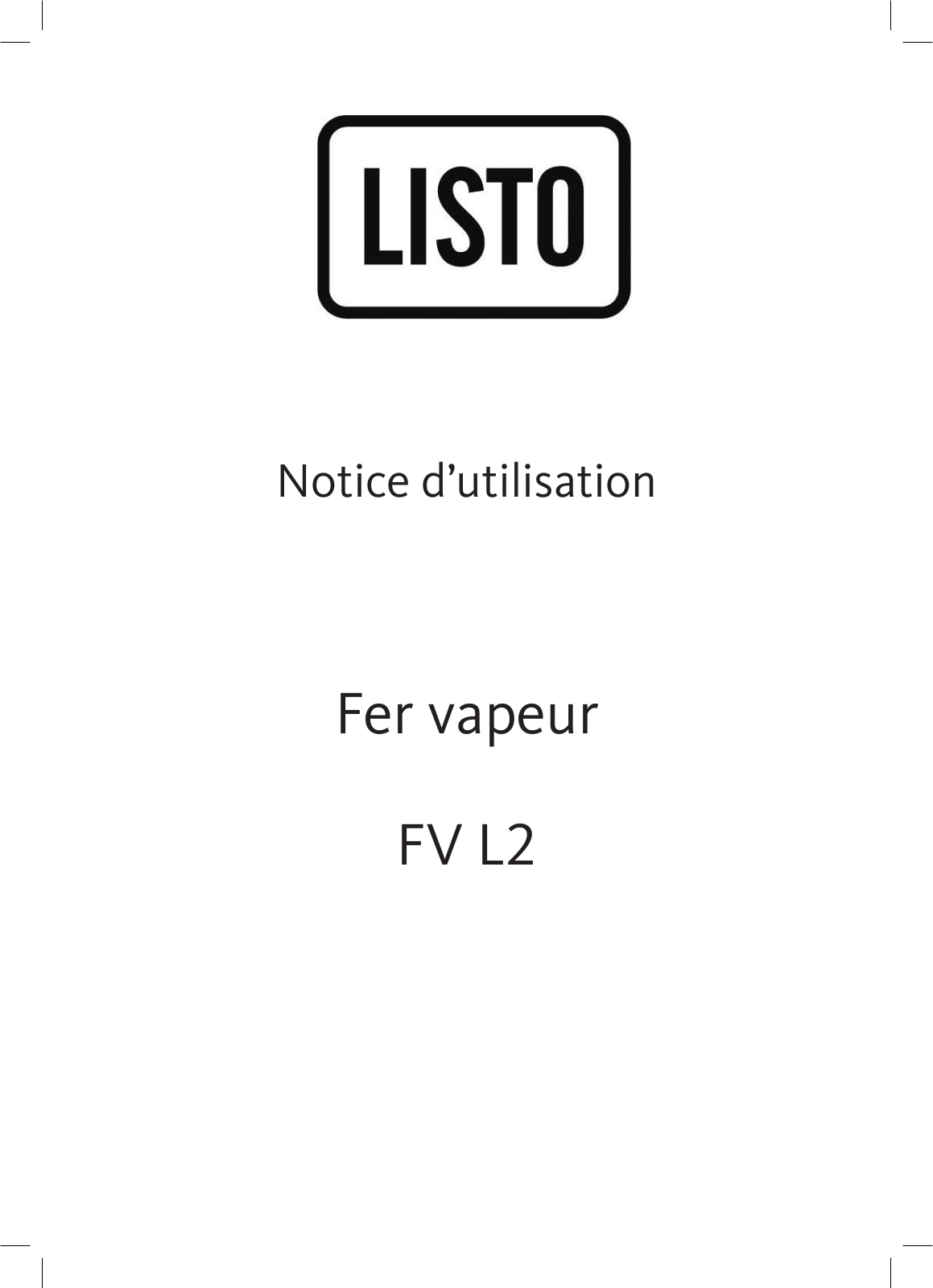 LISTO FV L2 User Manual