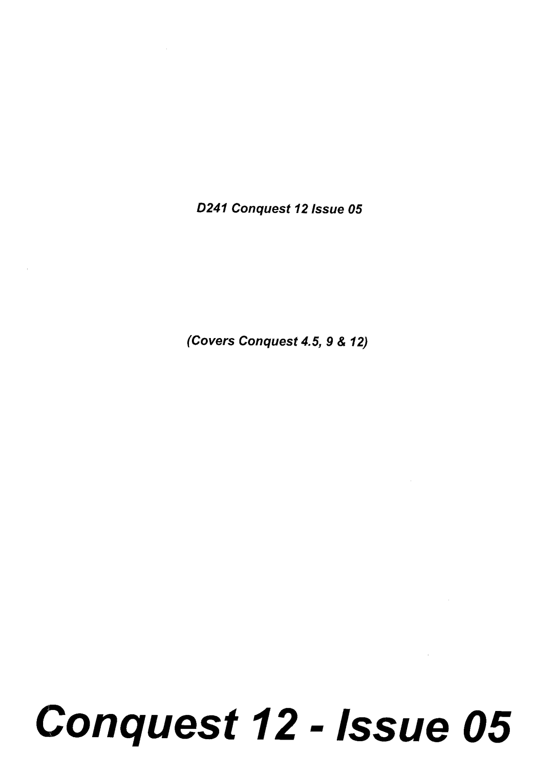 Citronic Conquest12 Schematic