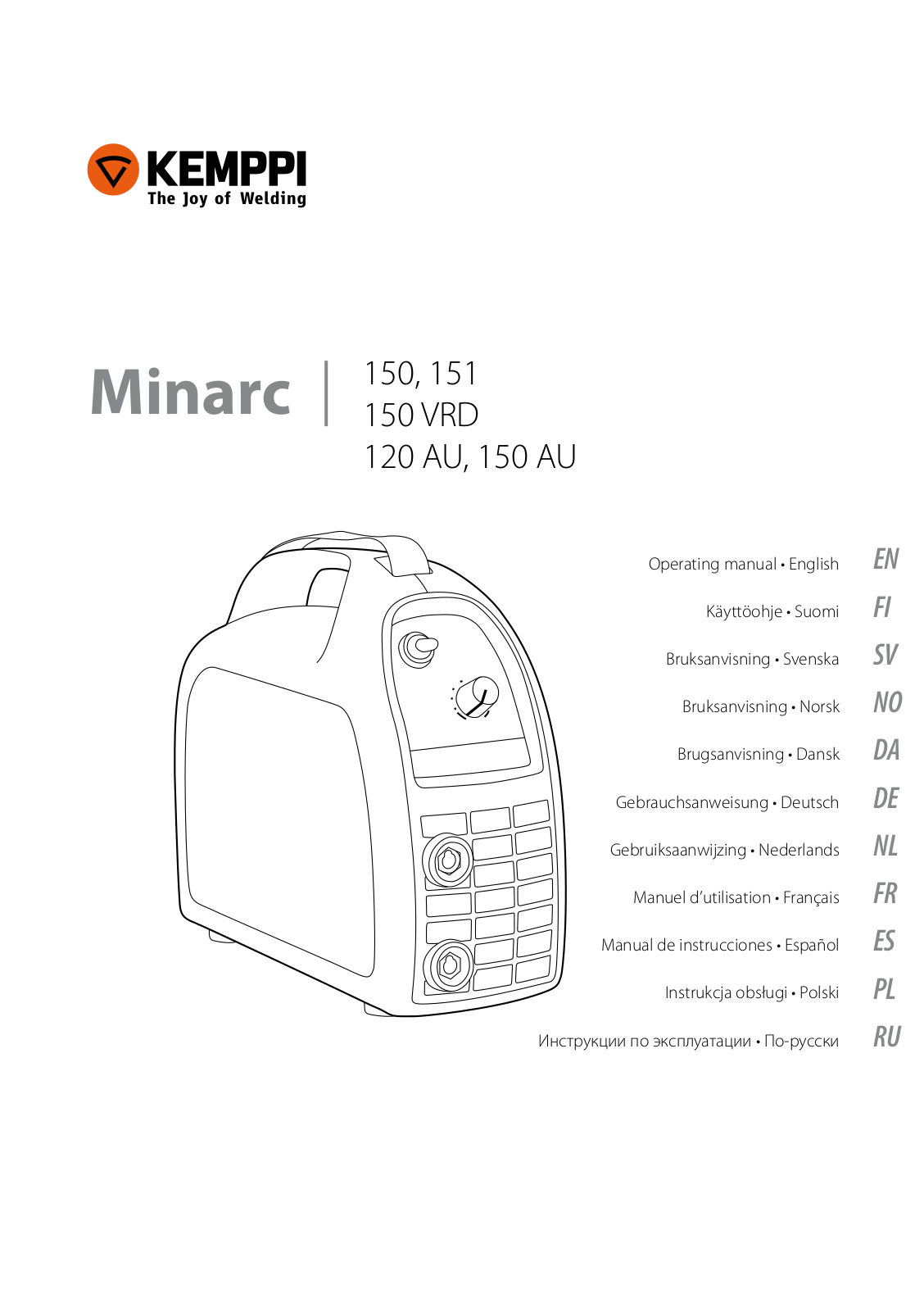 Kemppi Minarc 120 AU User Manual