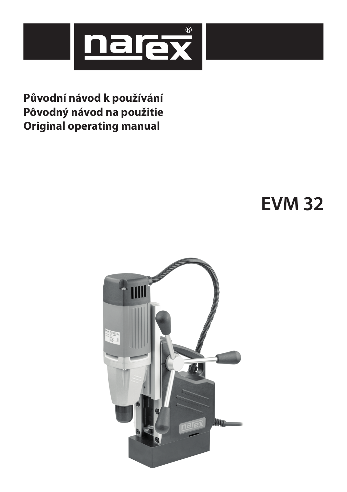 Narex EVM 32 User Manual