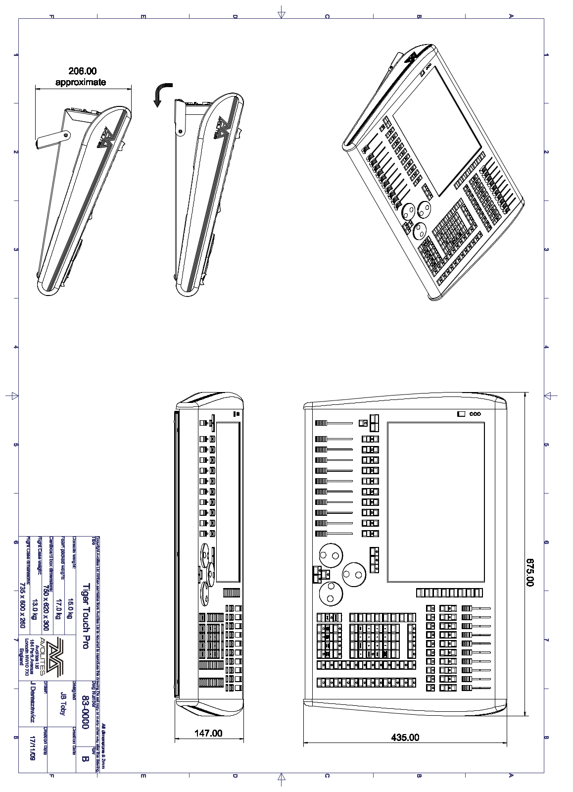 Avolites Tiger Touch II Users Manual