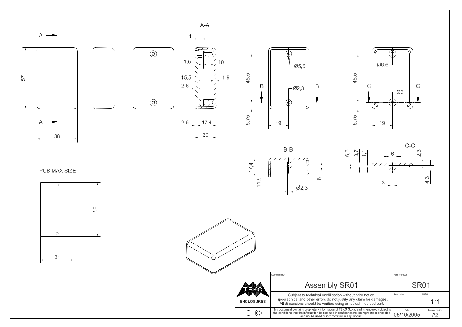 TEKO SR01.7 Datasheet - ManualMachine.com