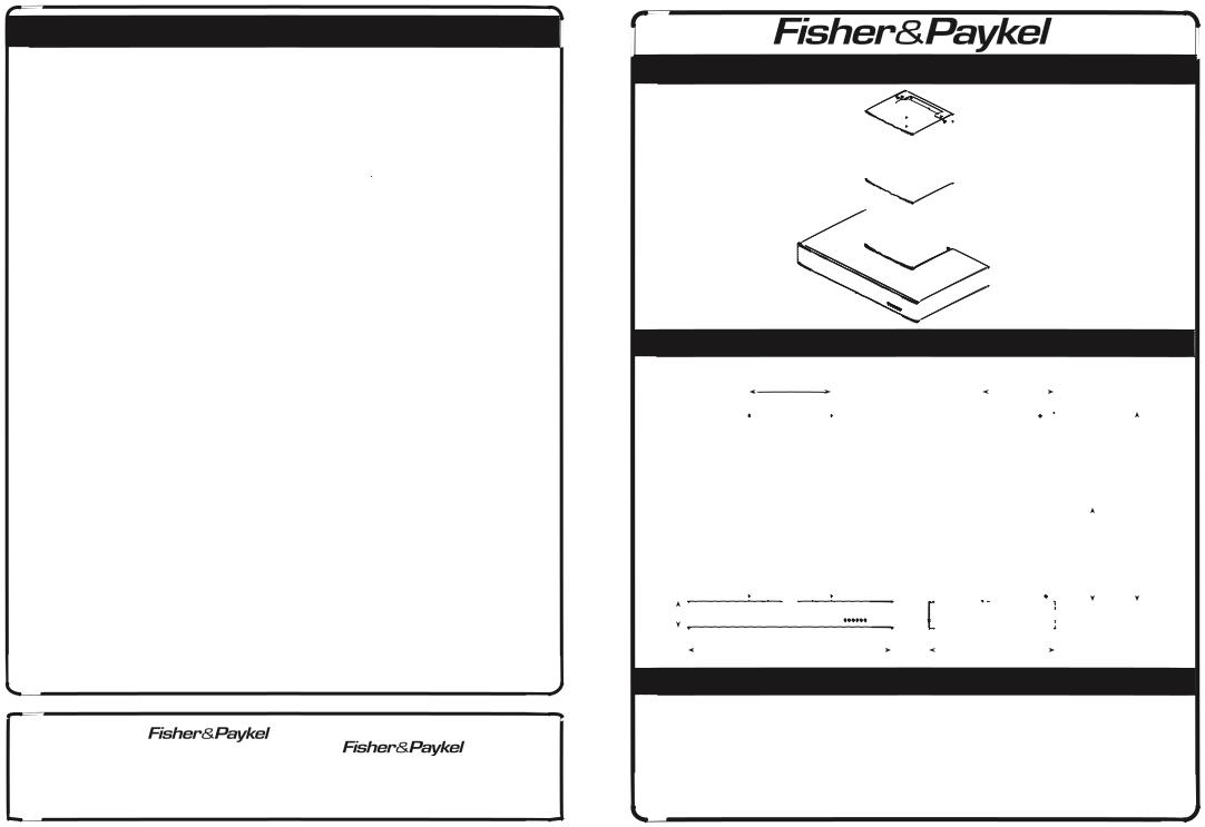 Fisher & Paykel RH361, RH361M Installation Guide