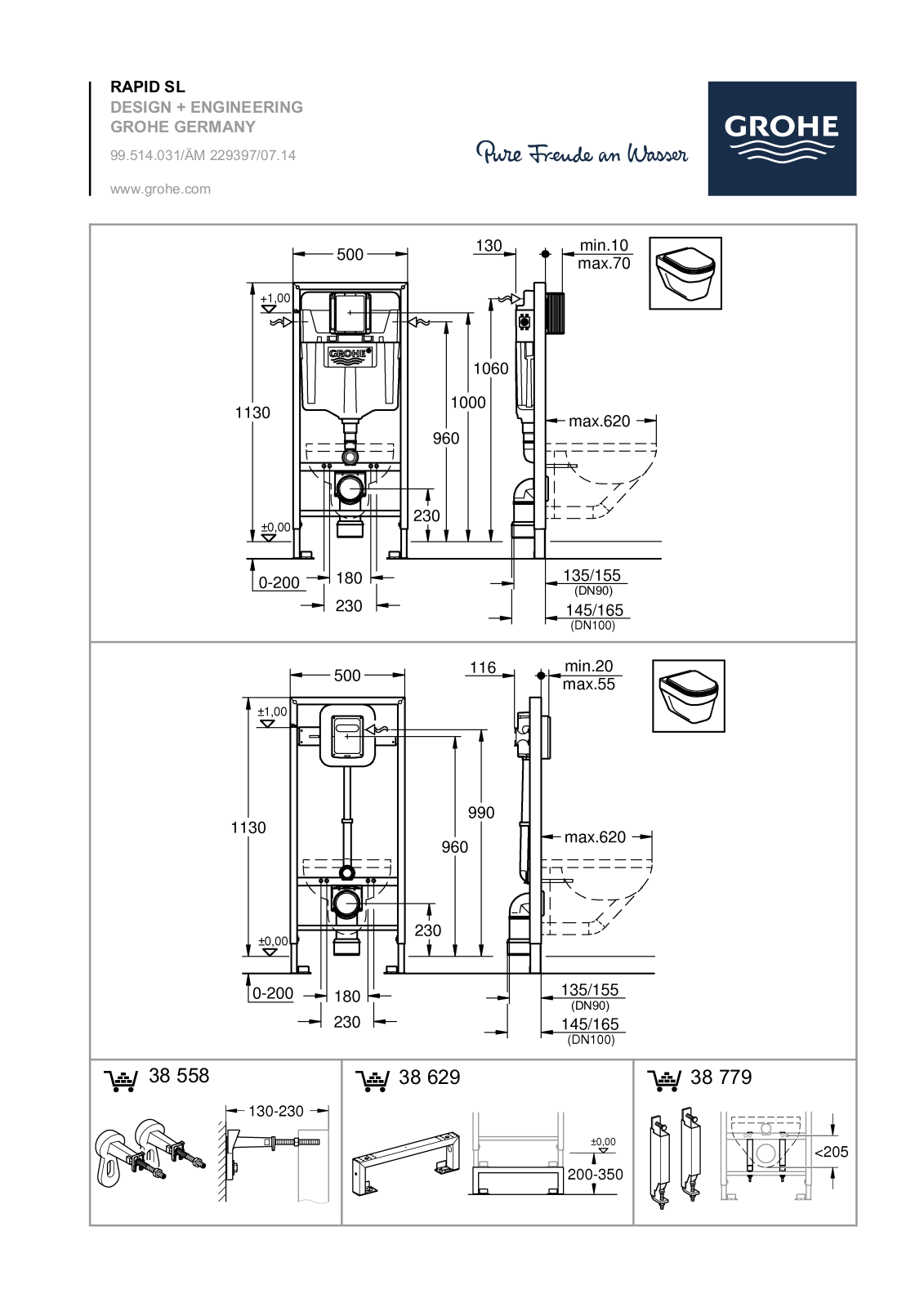 GROHE Rapid SL User manual - ManualMachine.com