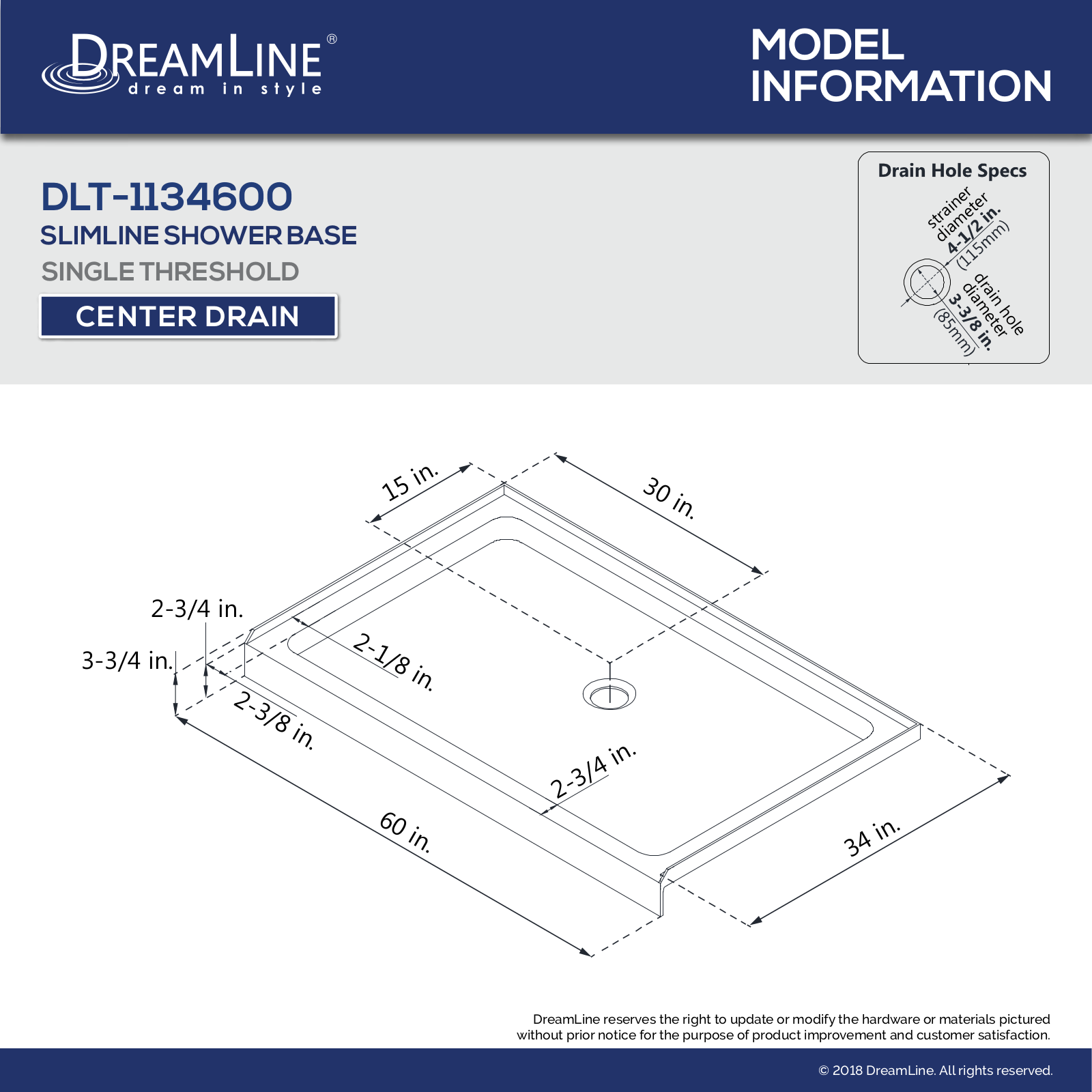 DreamLine DLN10024 Specifications - ManualMachine.com