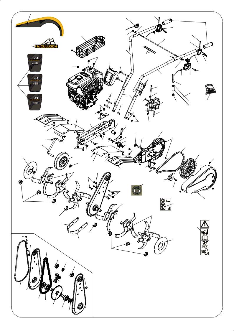 MCCULLOCH 55-170R, 60-120R, 85-160R User Manual