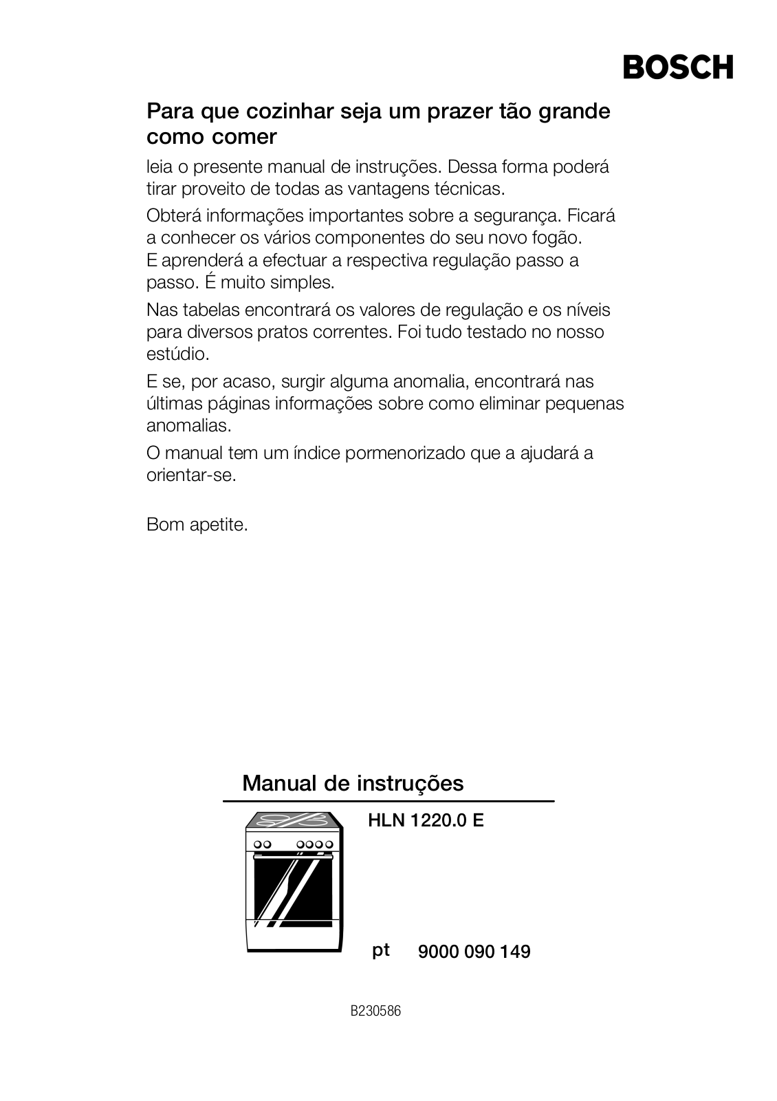 Bosch HLN122050E, HLN122020E User Manual