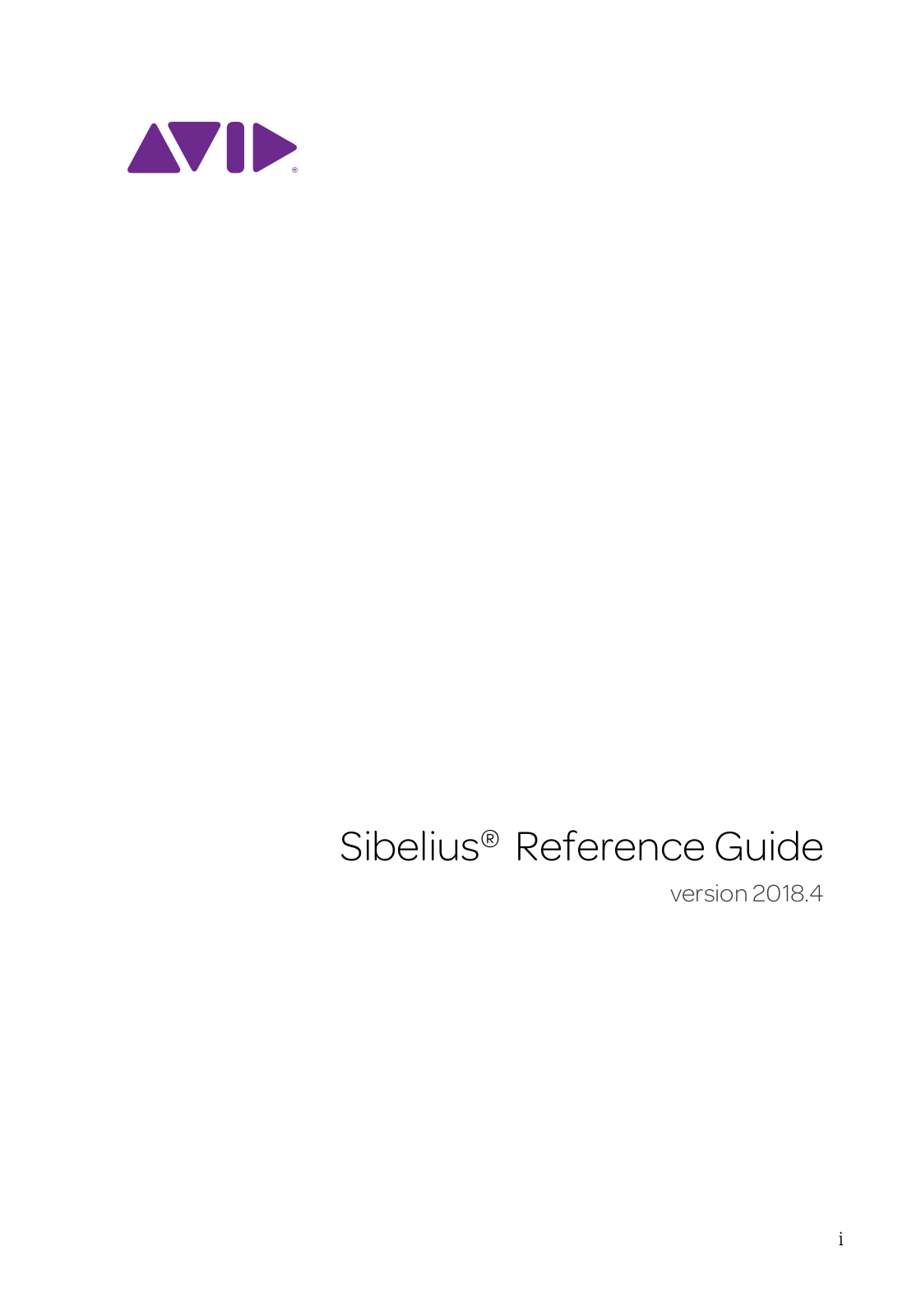 Avid Sibelius User Manual