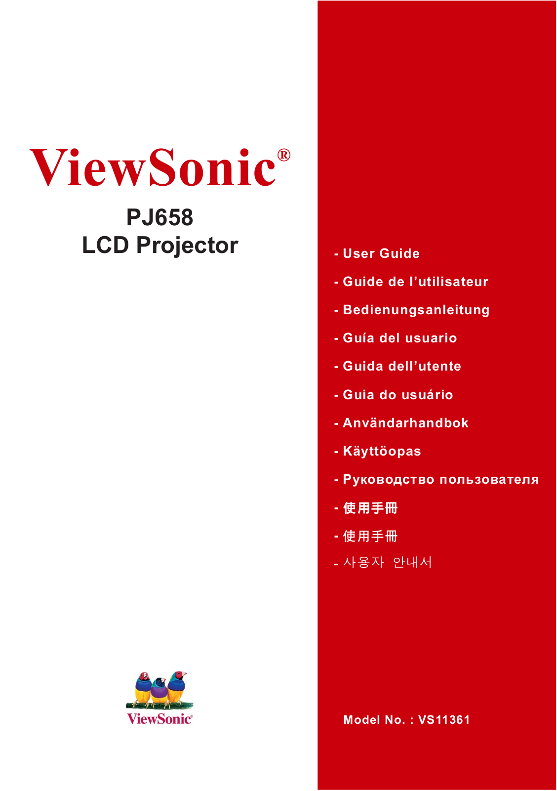 ViewSonic VS11361 User Manual