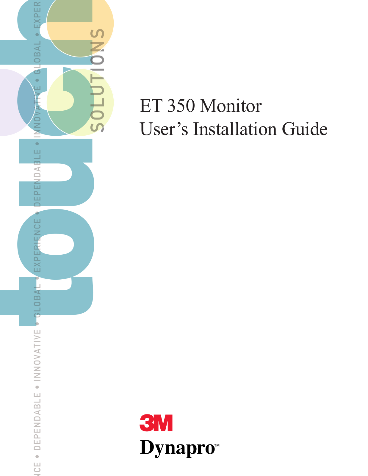 3M ET 350 User Manual