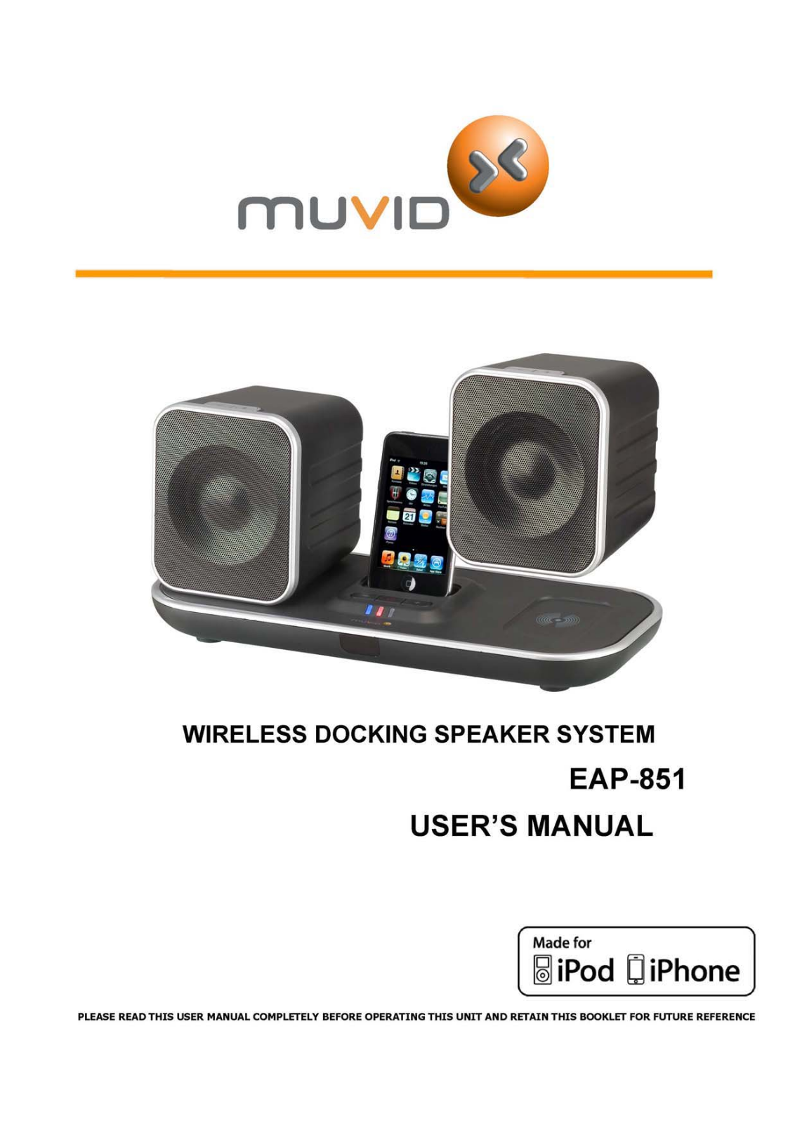 E CORE AUDIO SIWEAP851 User Manual