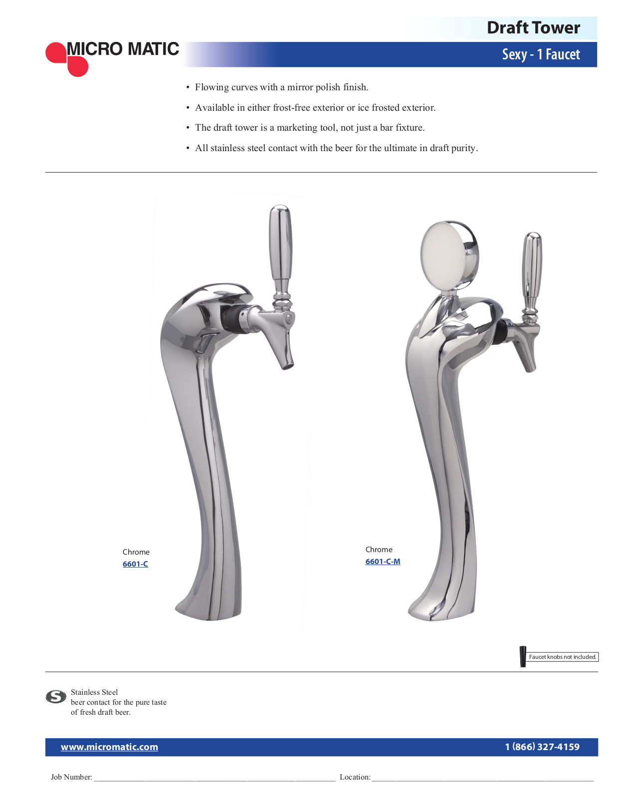 Micro Matic 6601-C User Manual