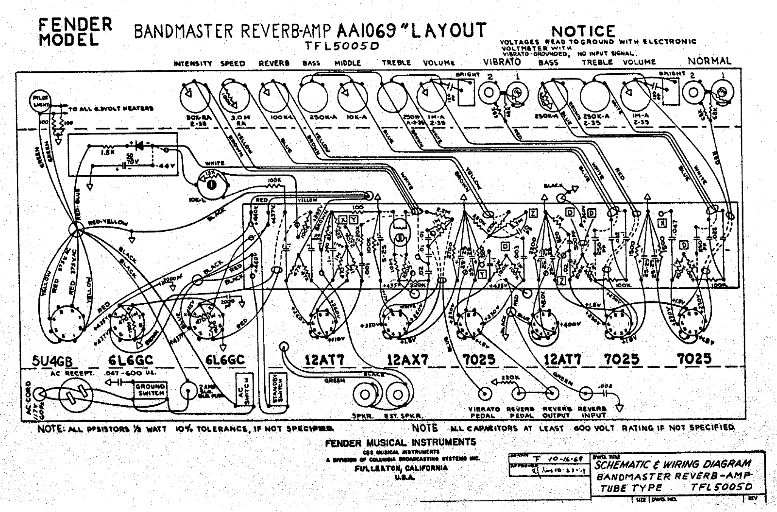 Fender 1069 schematic