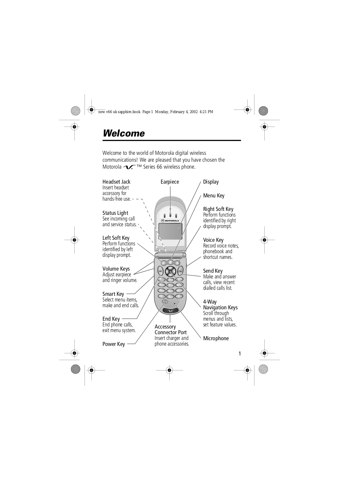 Motorola V66i User Manual