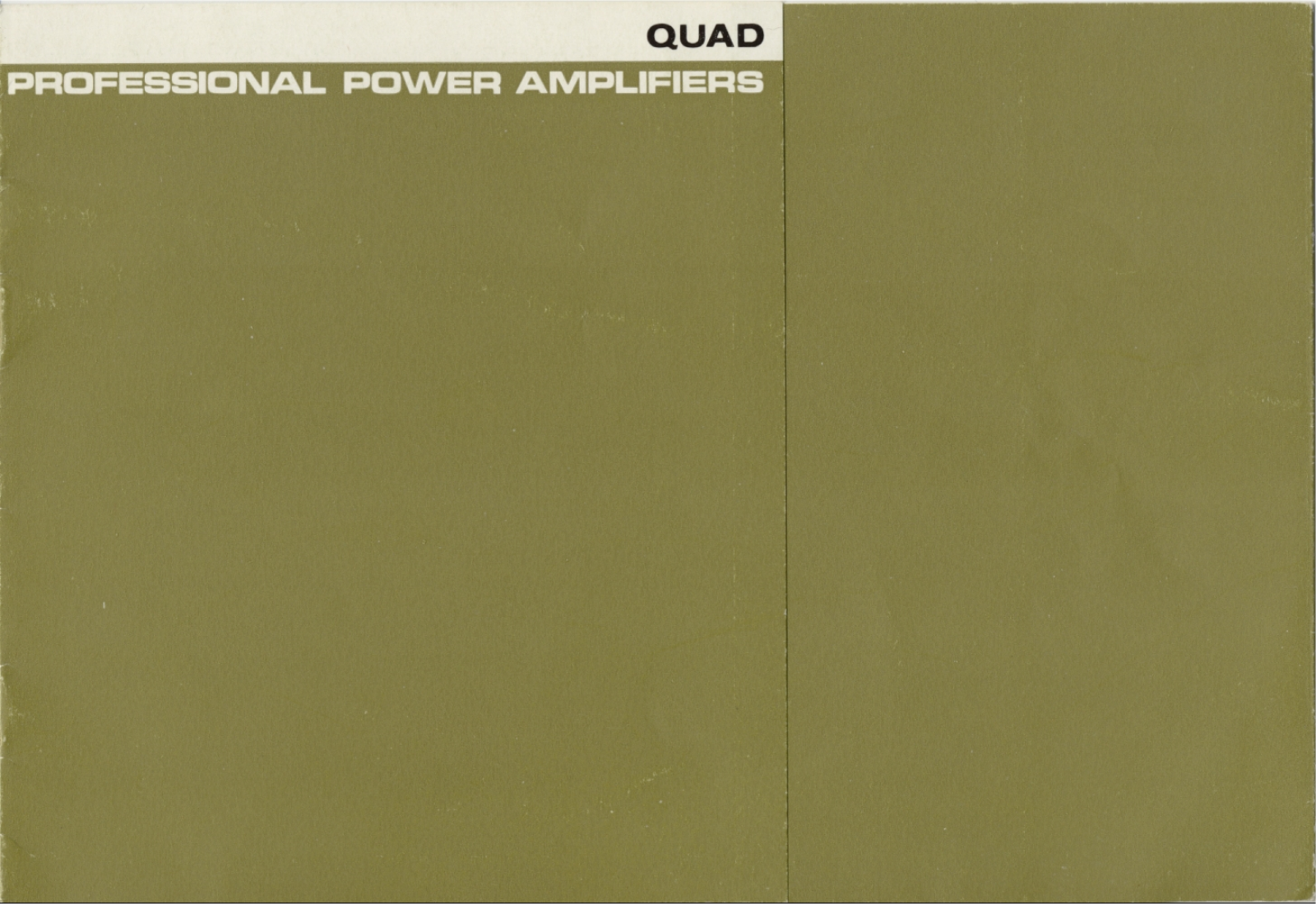 Quad 50-E Brochure