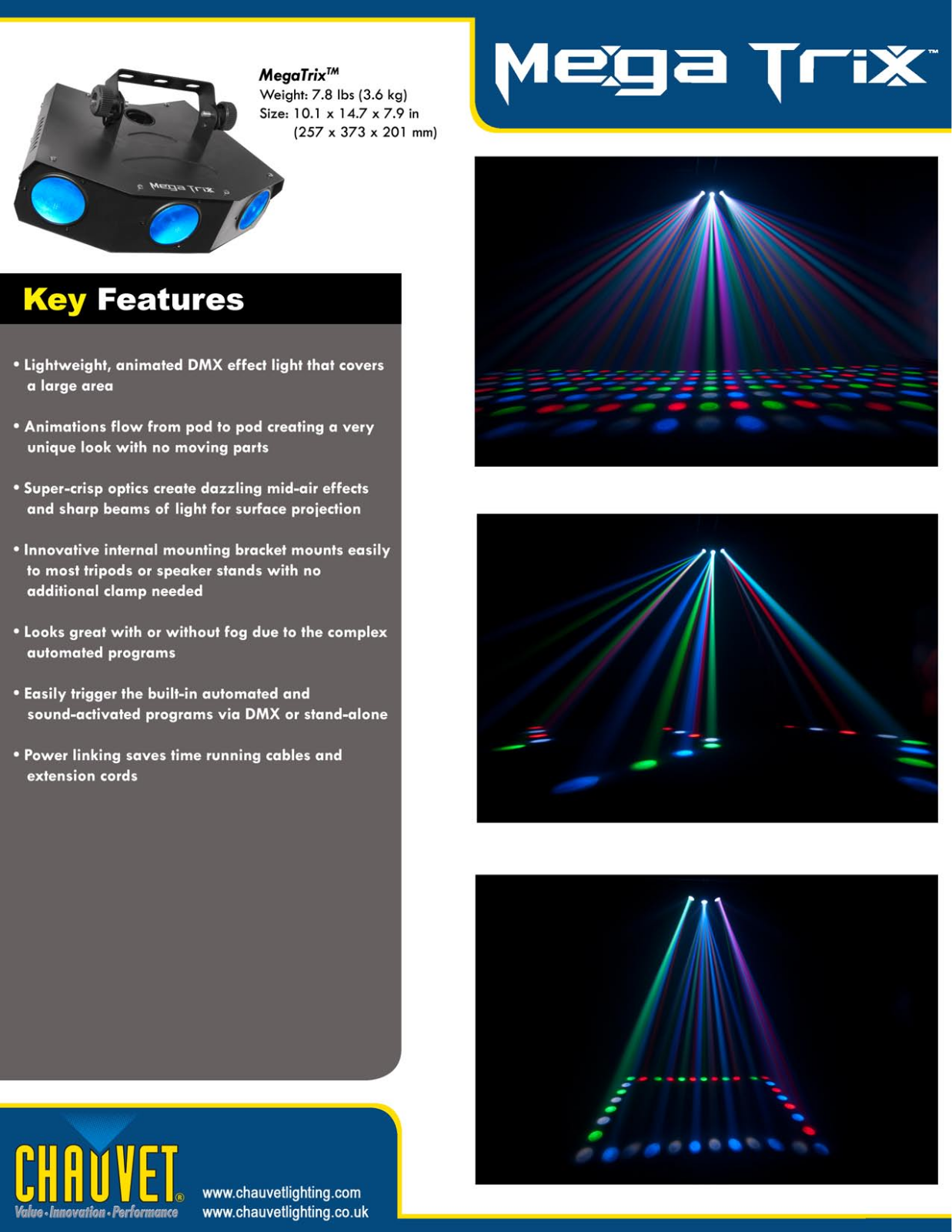 Chauvet MEGATRIX User Manual