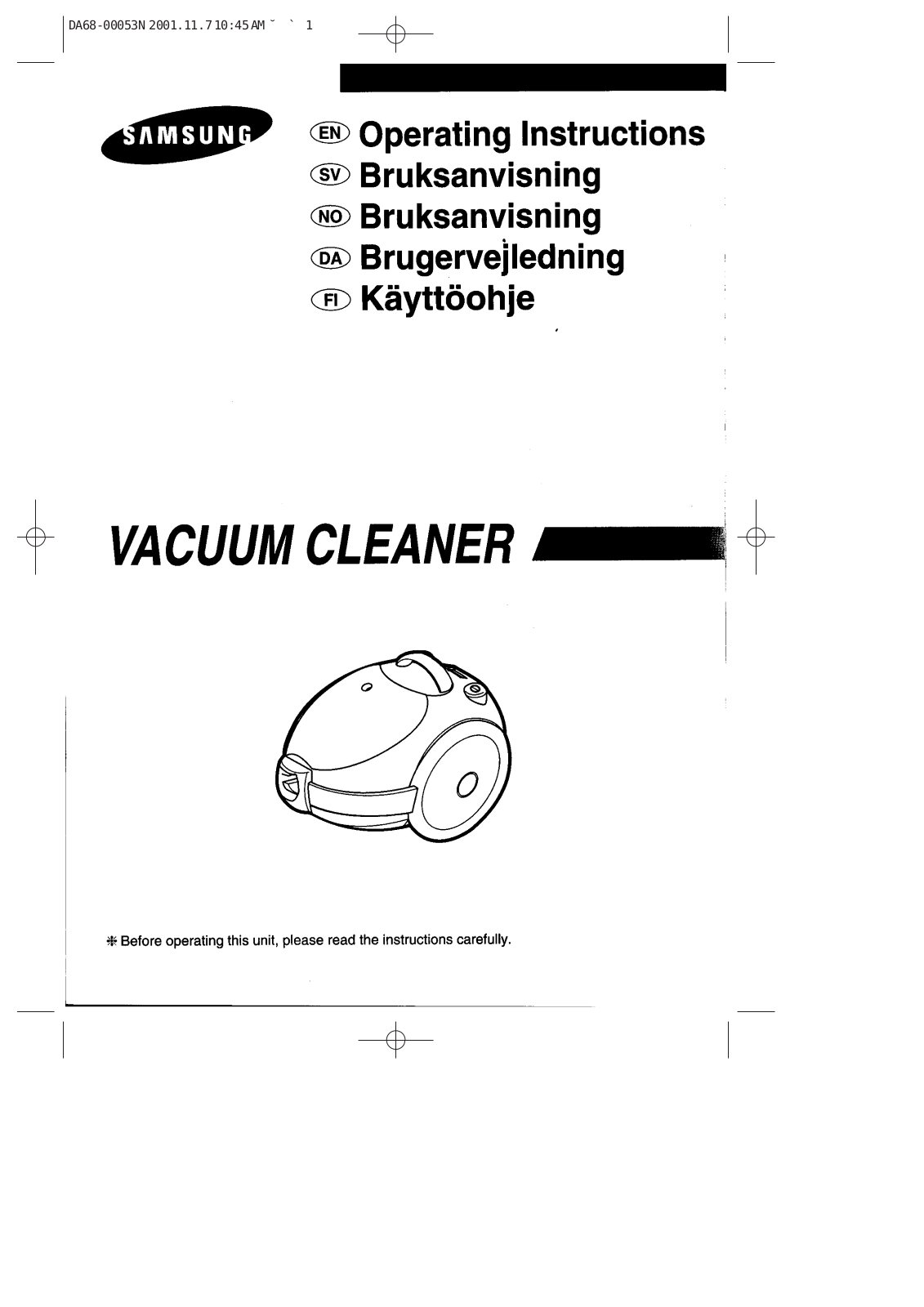 Samsung VC-6814VN User Manual