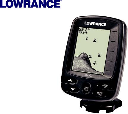 Lowrance X-4 Operating Manual