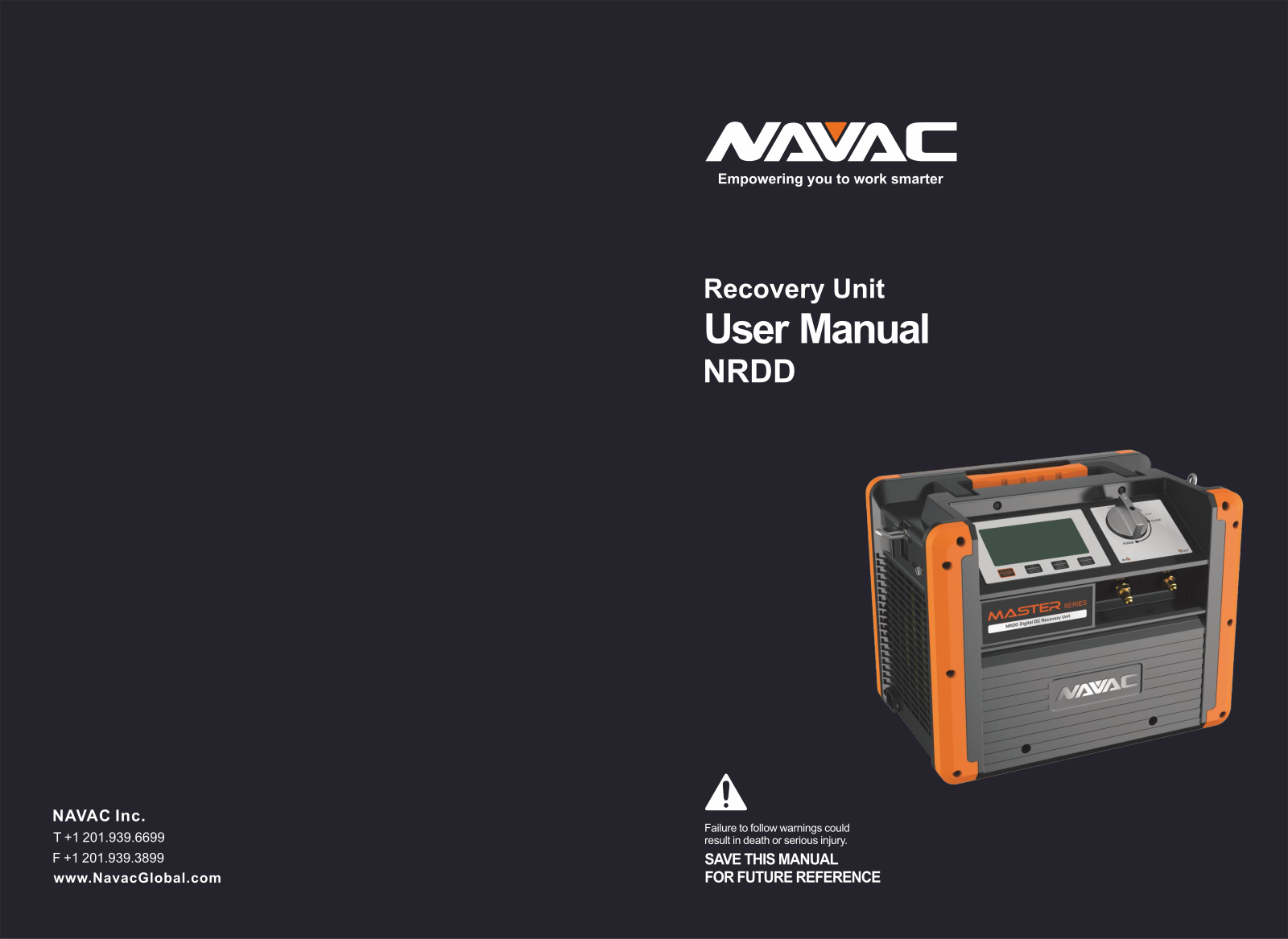 Navac Nrdd User Manual