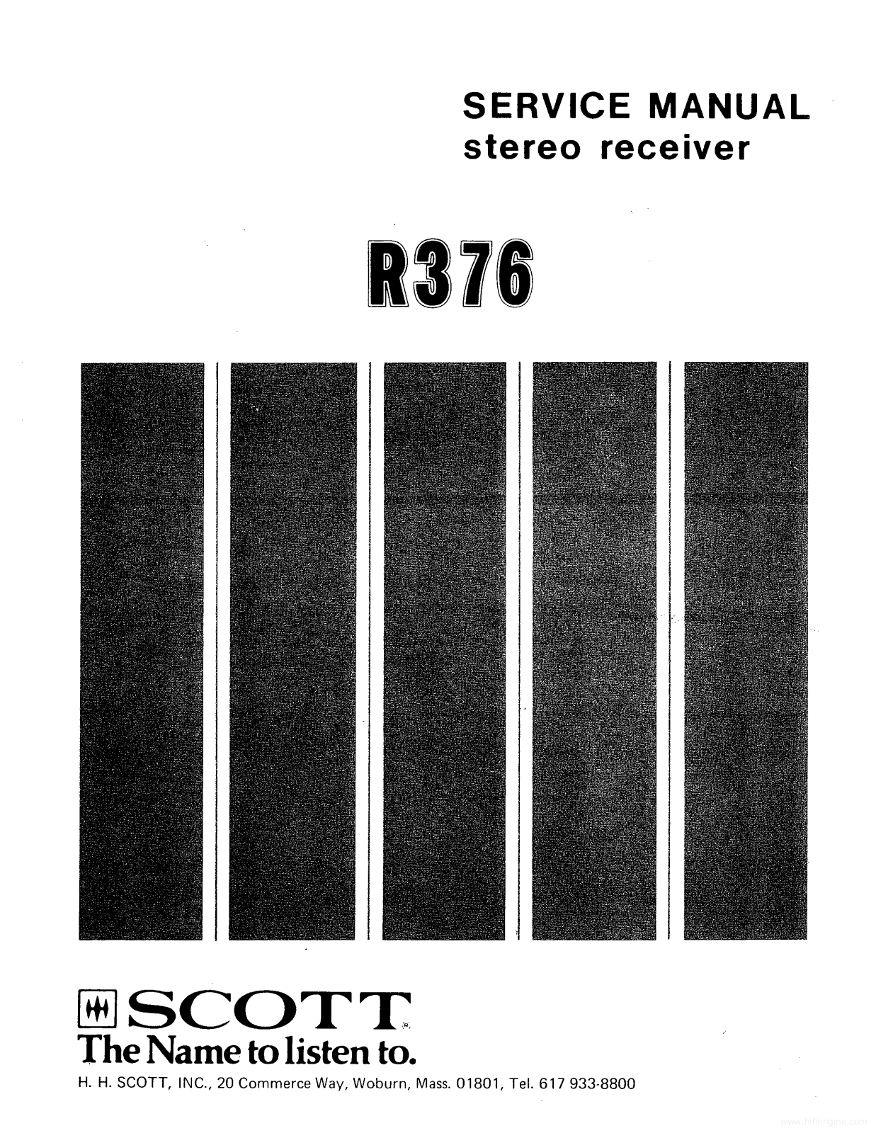 Scott R376 Service Manual