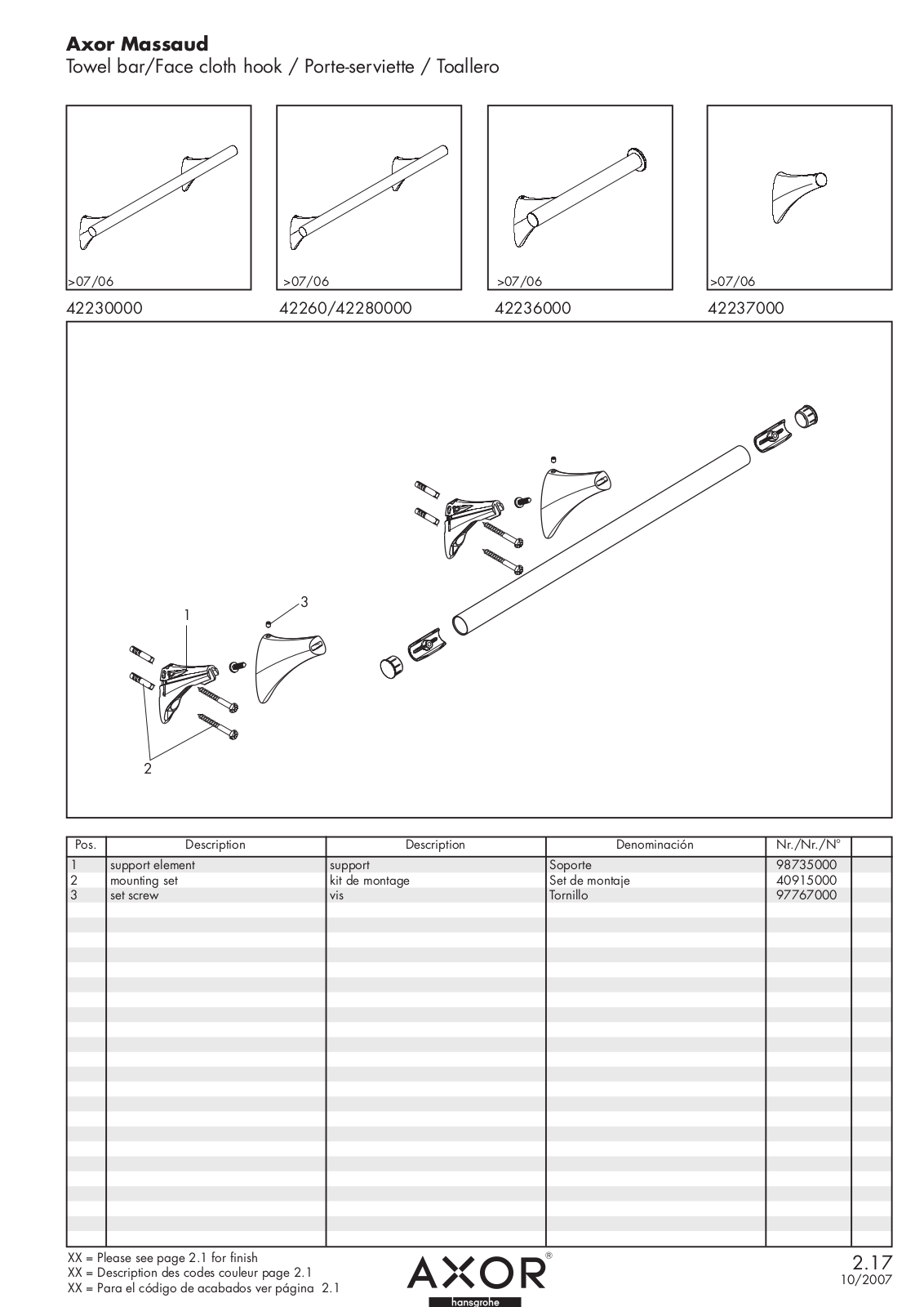 Factory Direct Hardware 42236000 User Manual