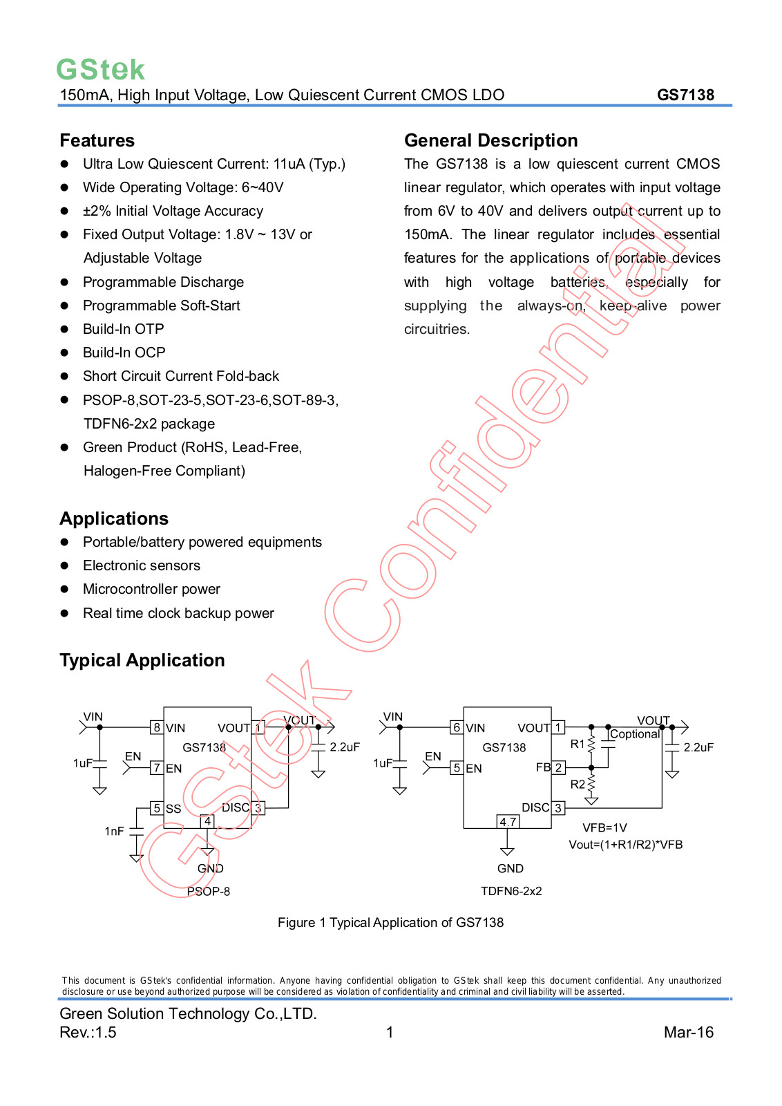 Datasheet gs7138 Datasheets - ManualMachine.com