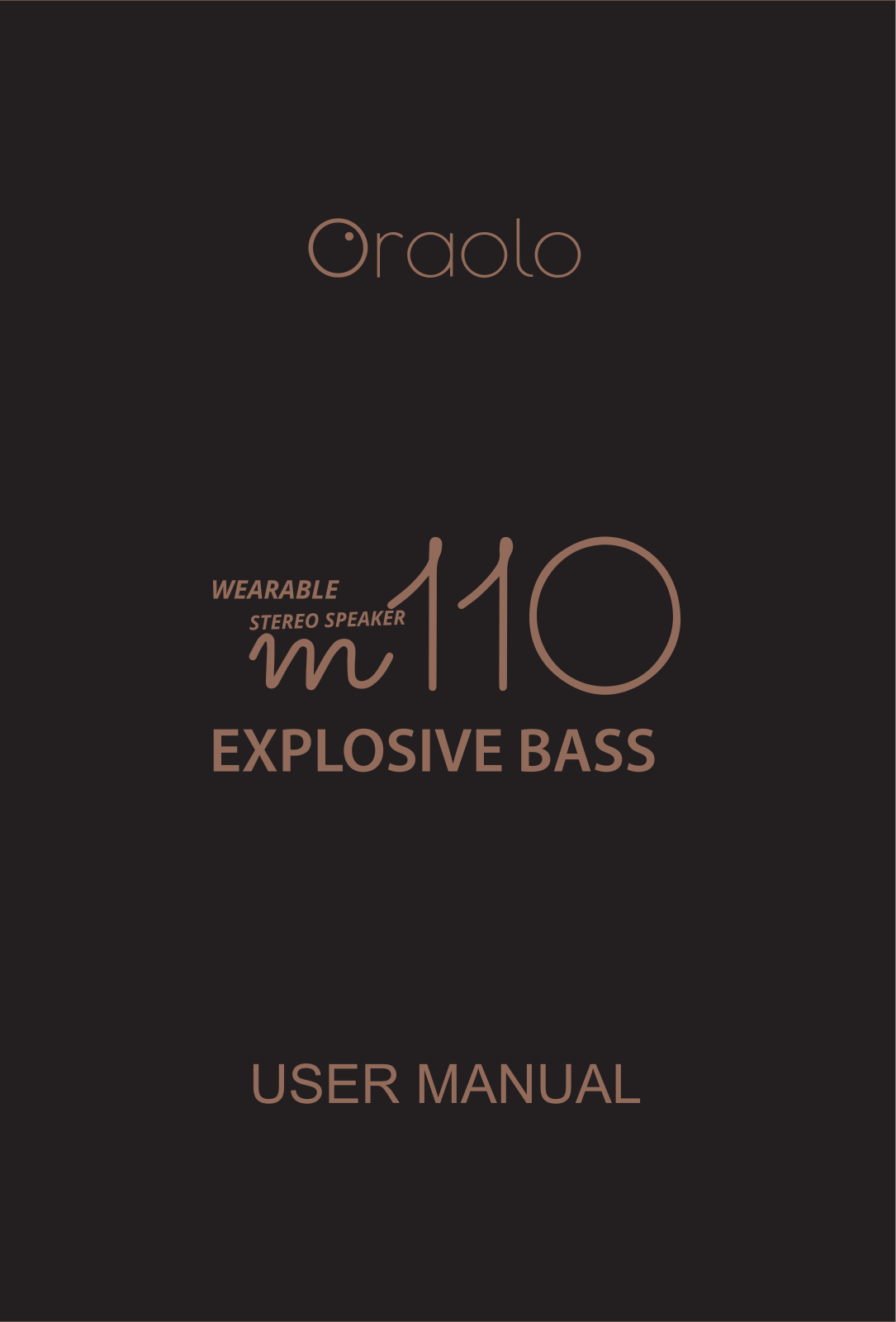 Oraolo M110 User Manual