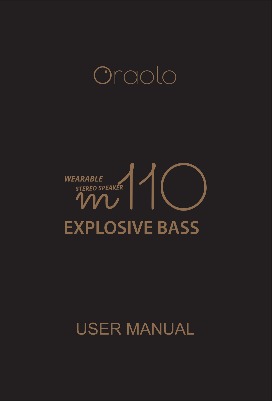 Oraolo M110 User Manual - ManualMachine.com