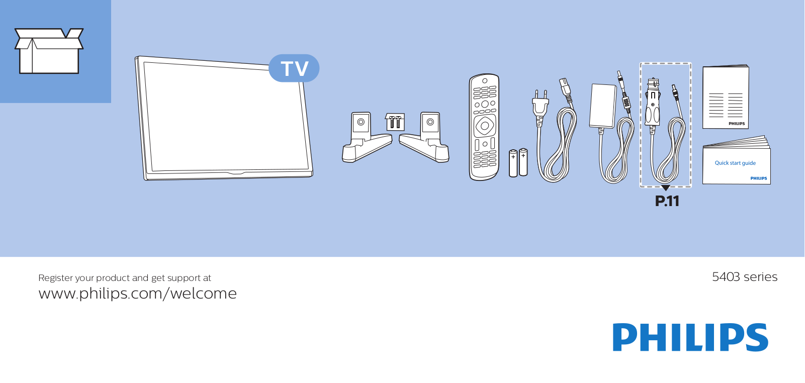 Philips 22PFS5403 User Manual