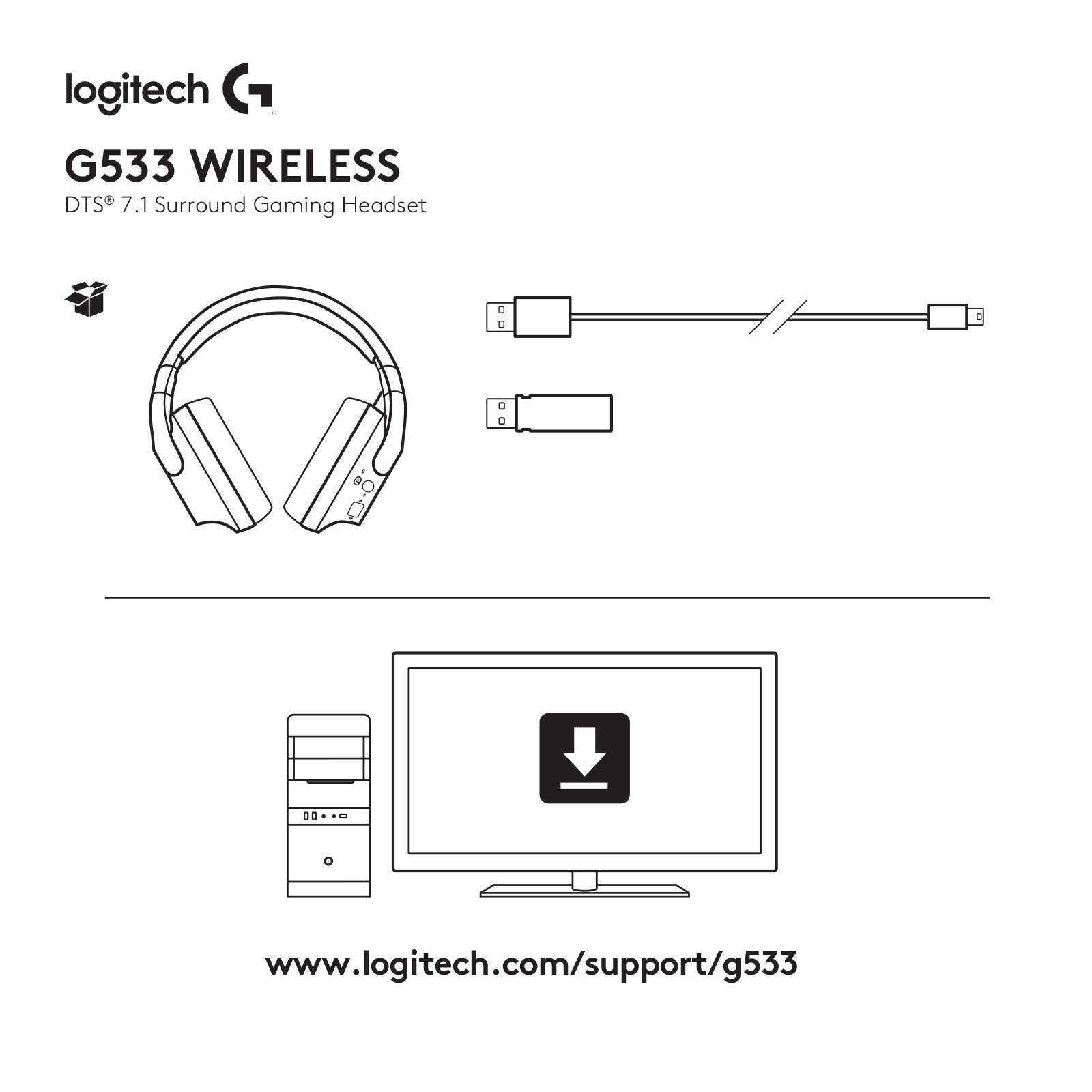 Logitech G533 User Manual