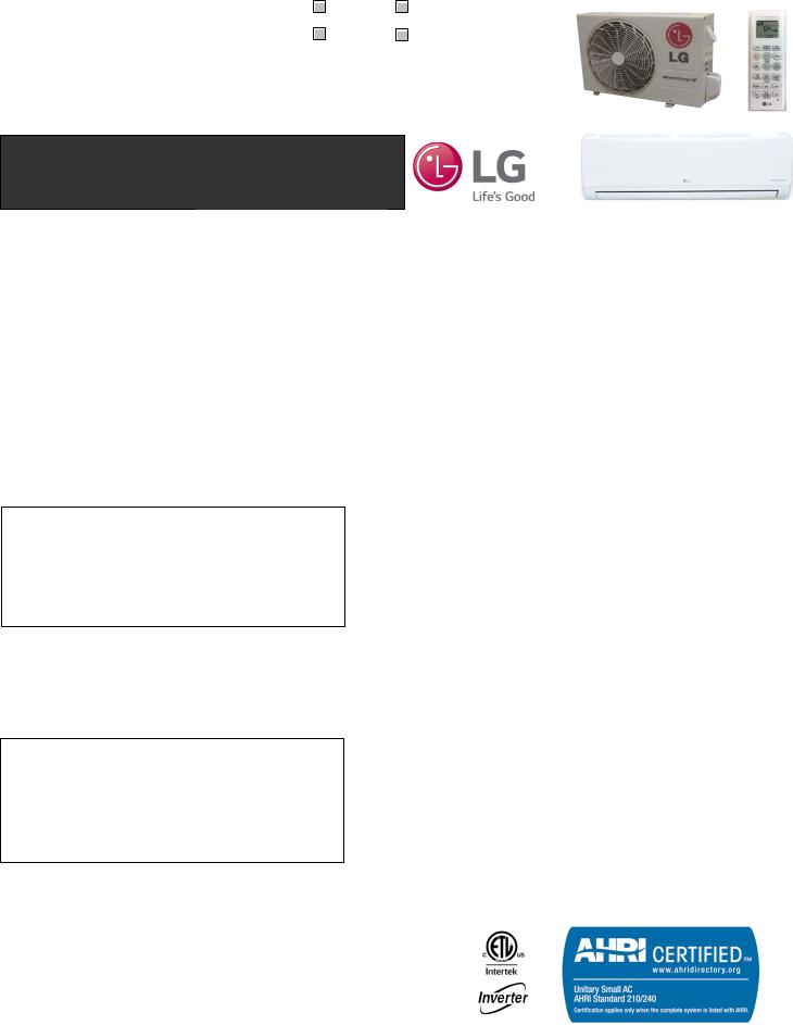 LG LSU090HEV1, LSN090HEV1 Specifications