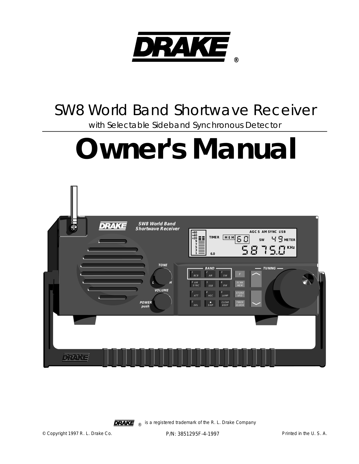 Drake SW-8 User Guide