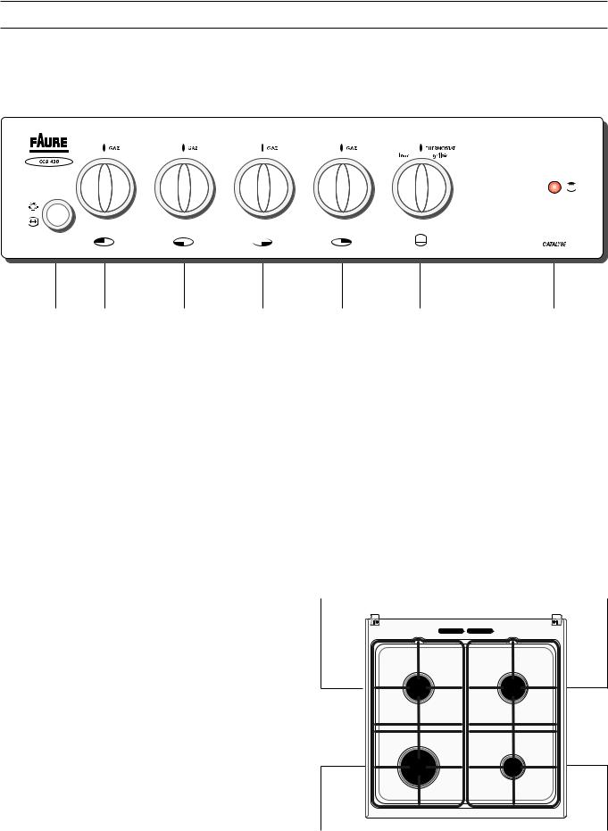 Faure CCG430W User Manual