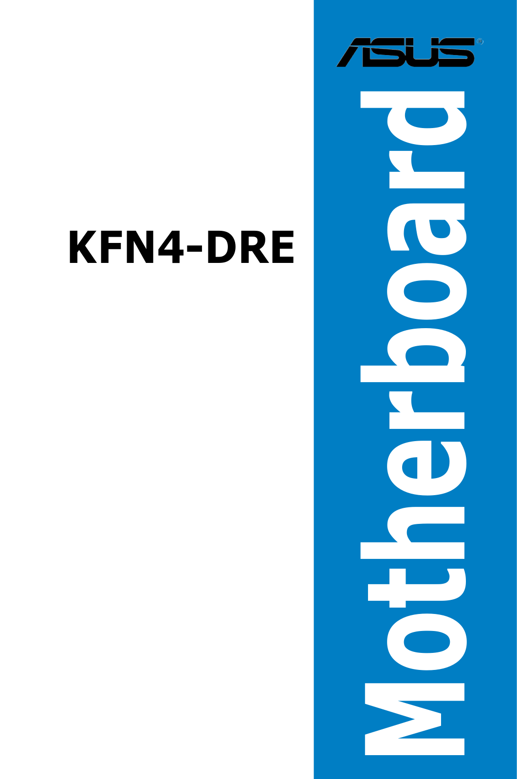 Asus KFN4-DRE User Manual