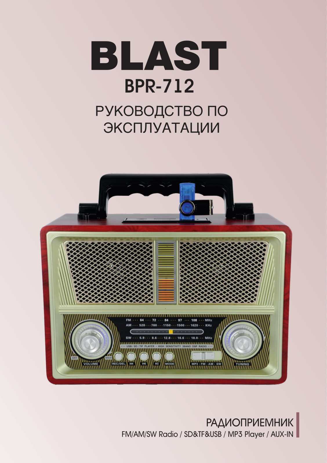 Blast BPR-712 User Manual - ManualMachine.com