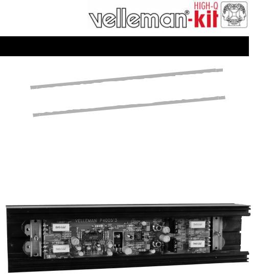 Velleman K-4005-B Service manual
