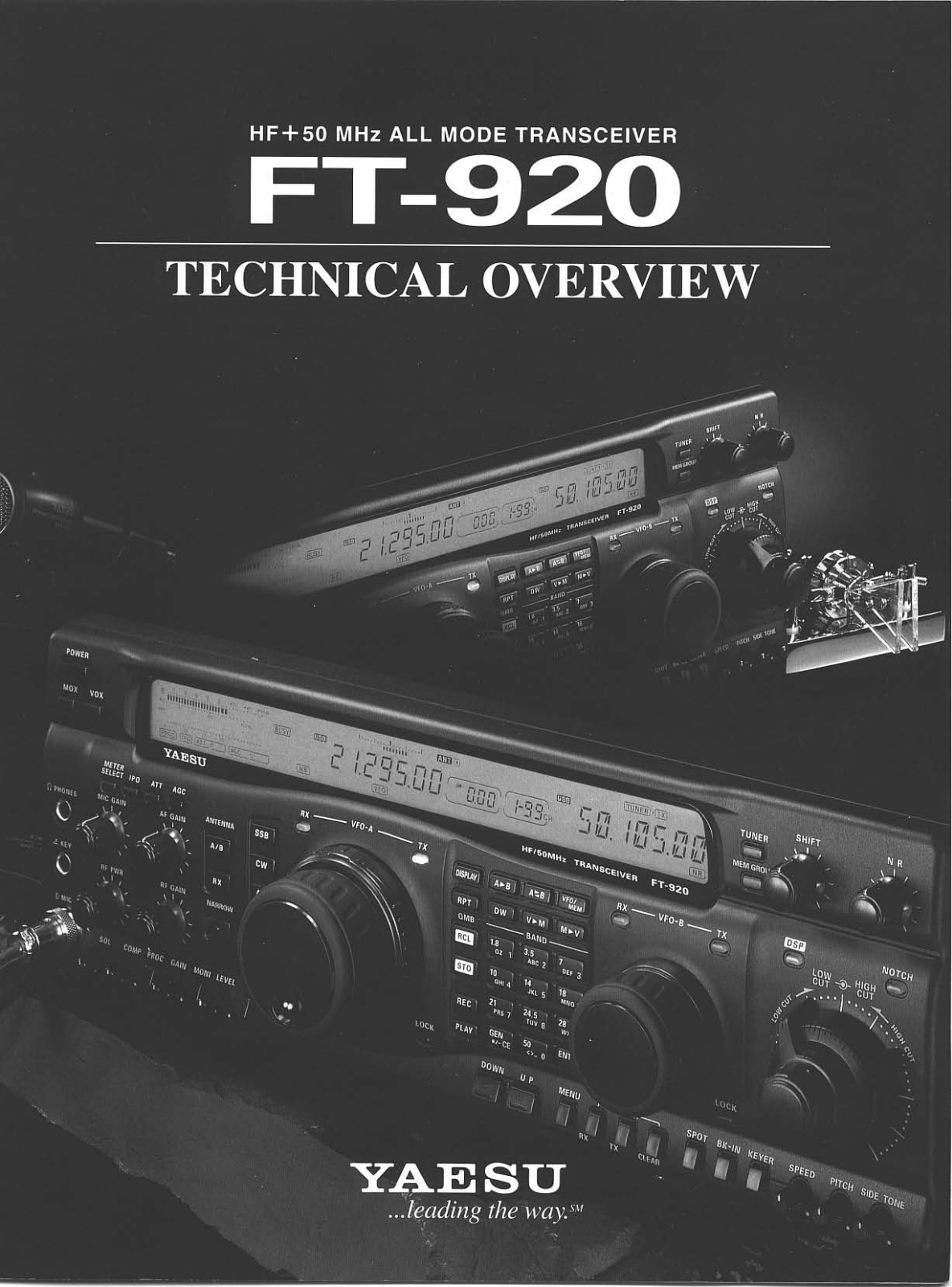 Yaesu FT920 Technical