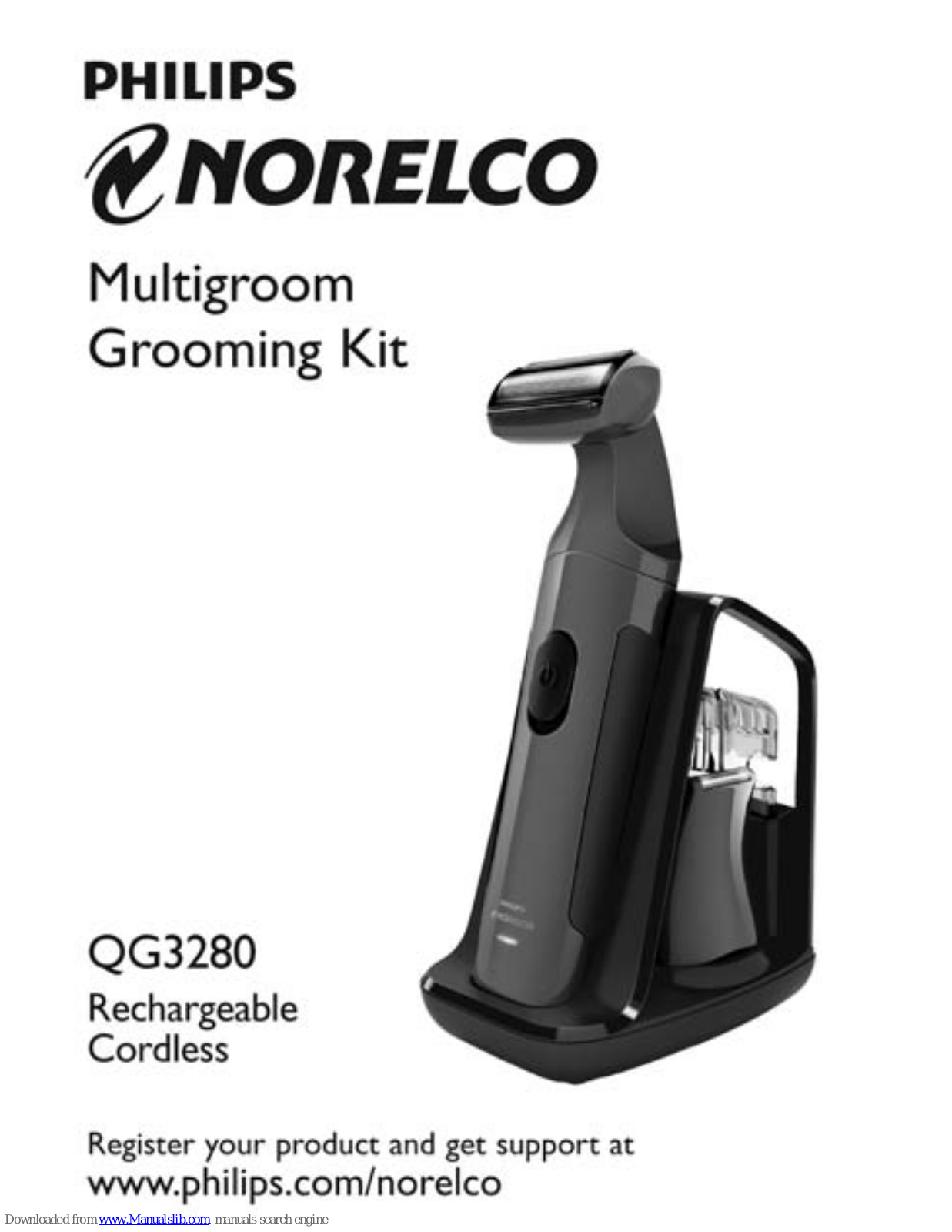 Philips Norelco QG3280 User Manual